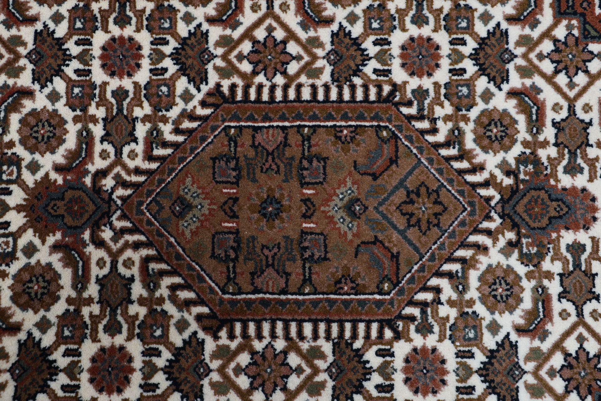 Bijar Orientteppich 80 × 200 cm aus Wolle, handgeknüpft