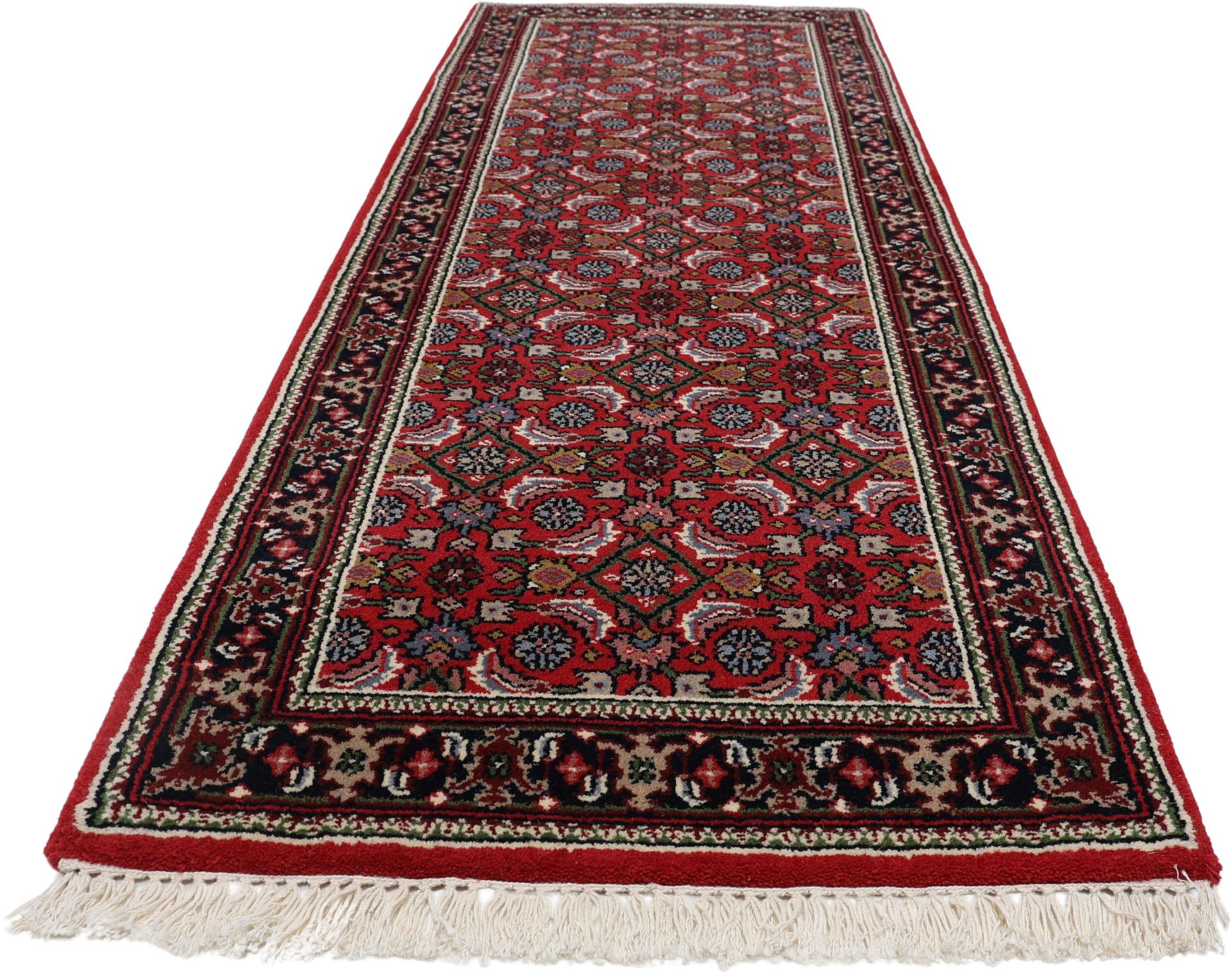Bijar Orientteppich 73 × 196 cm aus Wolle, handgeknüpft