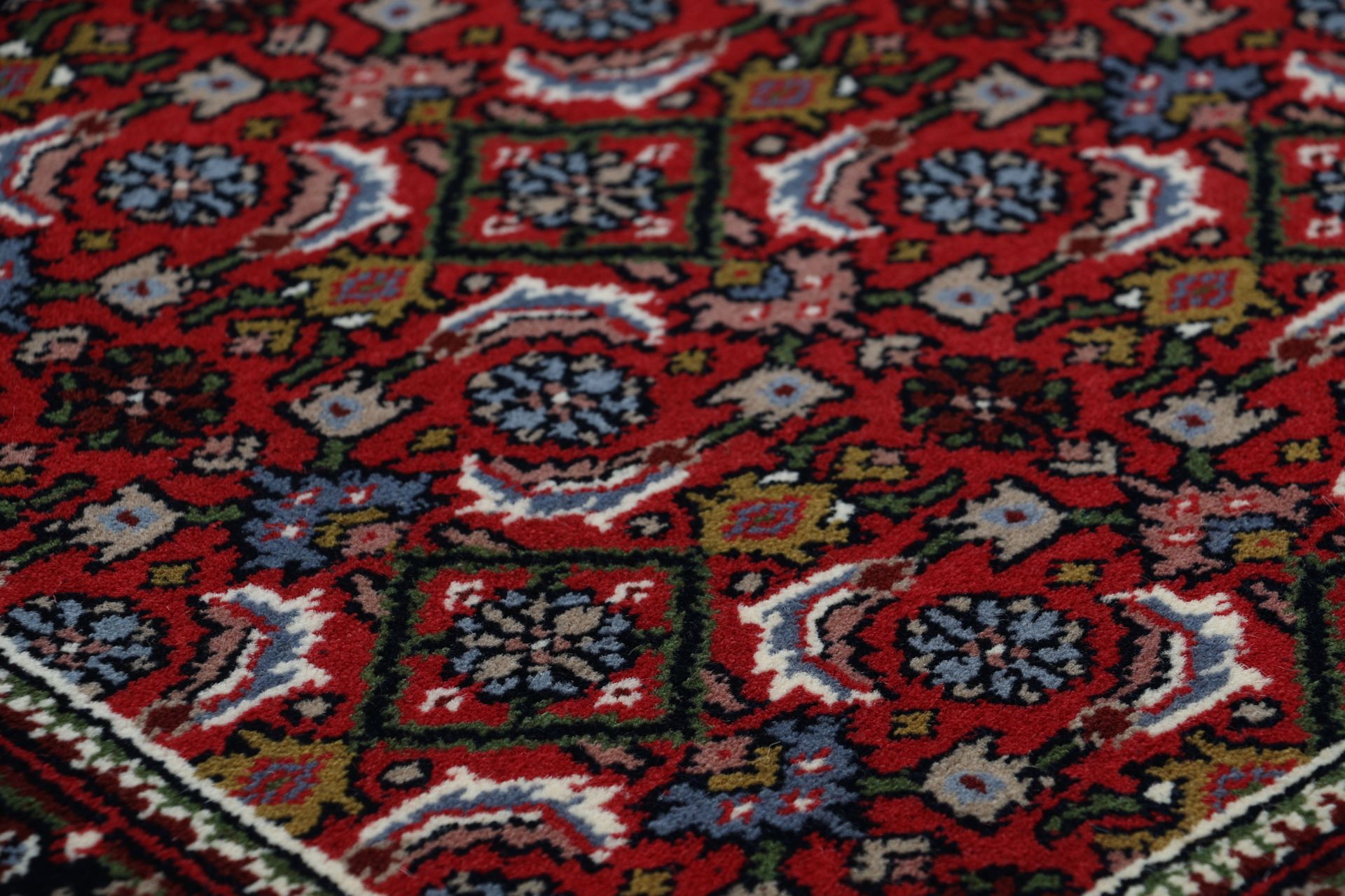 Bijar Orientteppich 73 × 196 cm aus Wolle, handgeknüpft