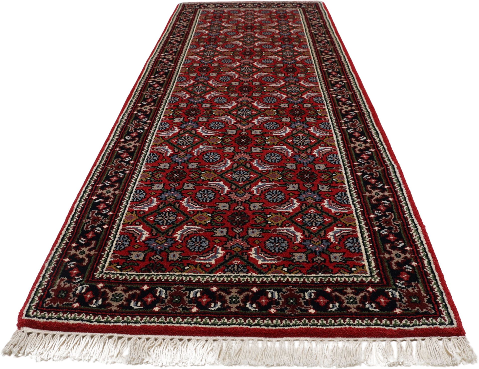 Bijar Orientteppich 73 × 196 cm aus Wolle, handgeknüpft