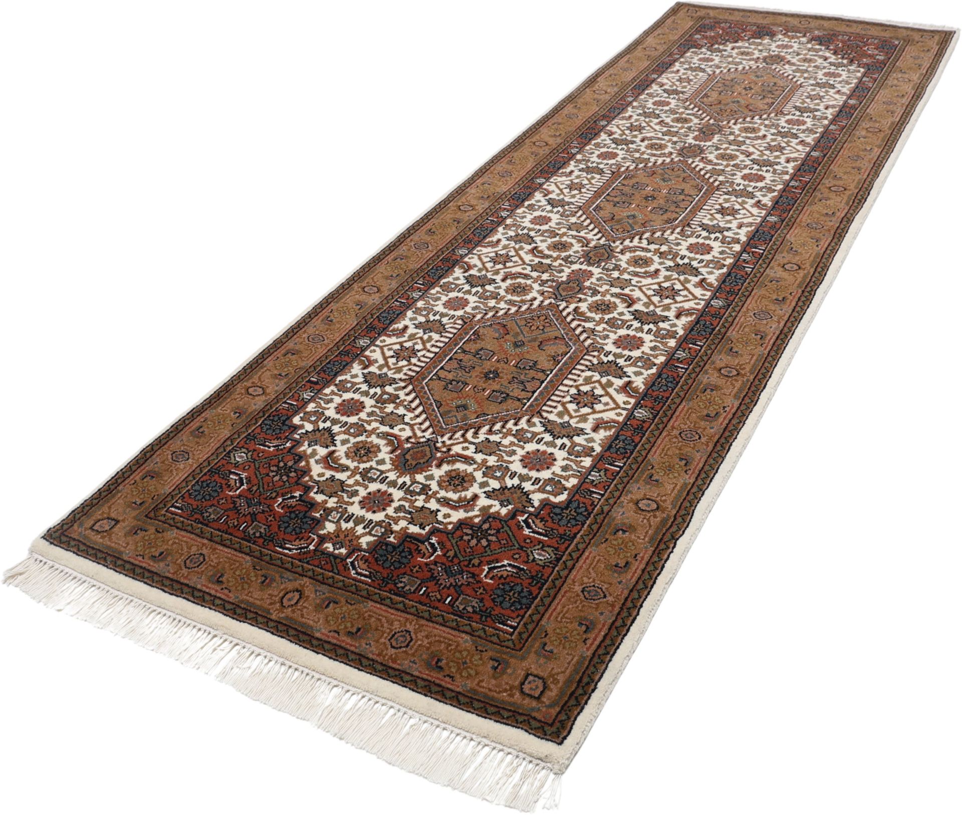 Handgeknüpfter Bijar Orientteppich, 81 × 248 cm, Wolle