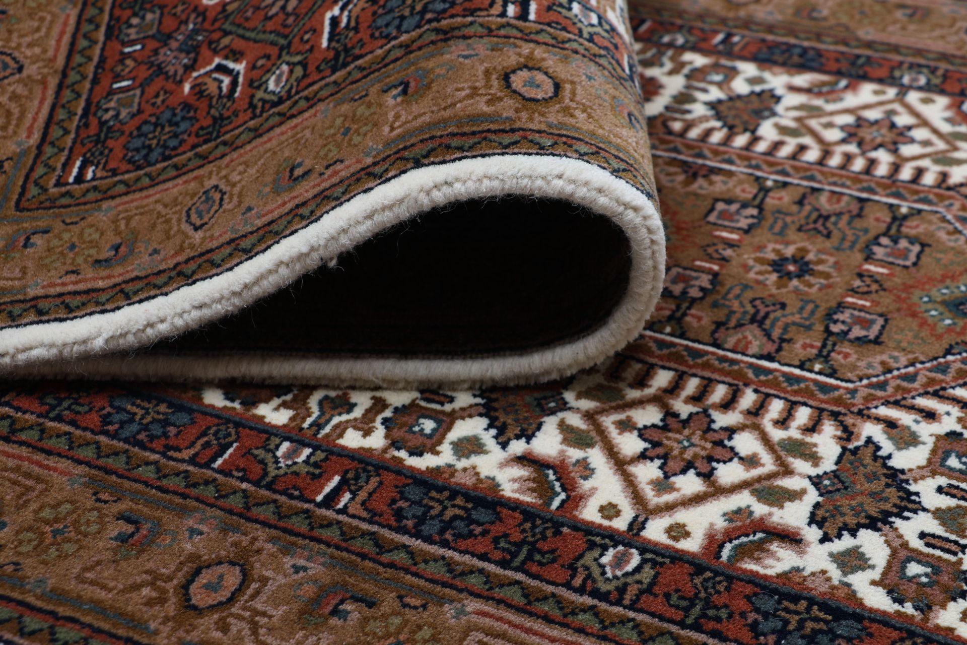 Handgeknüpfter Bijar Orientteppich, 81 × 248 cm, Wolle