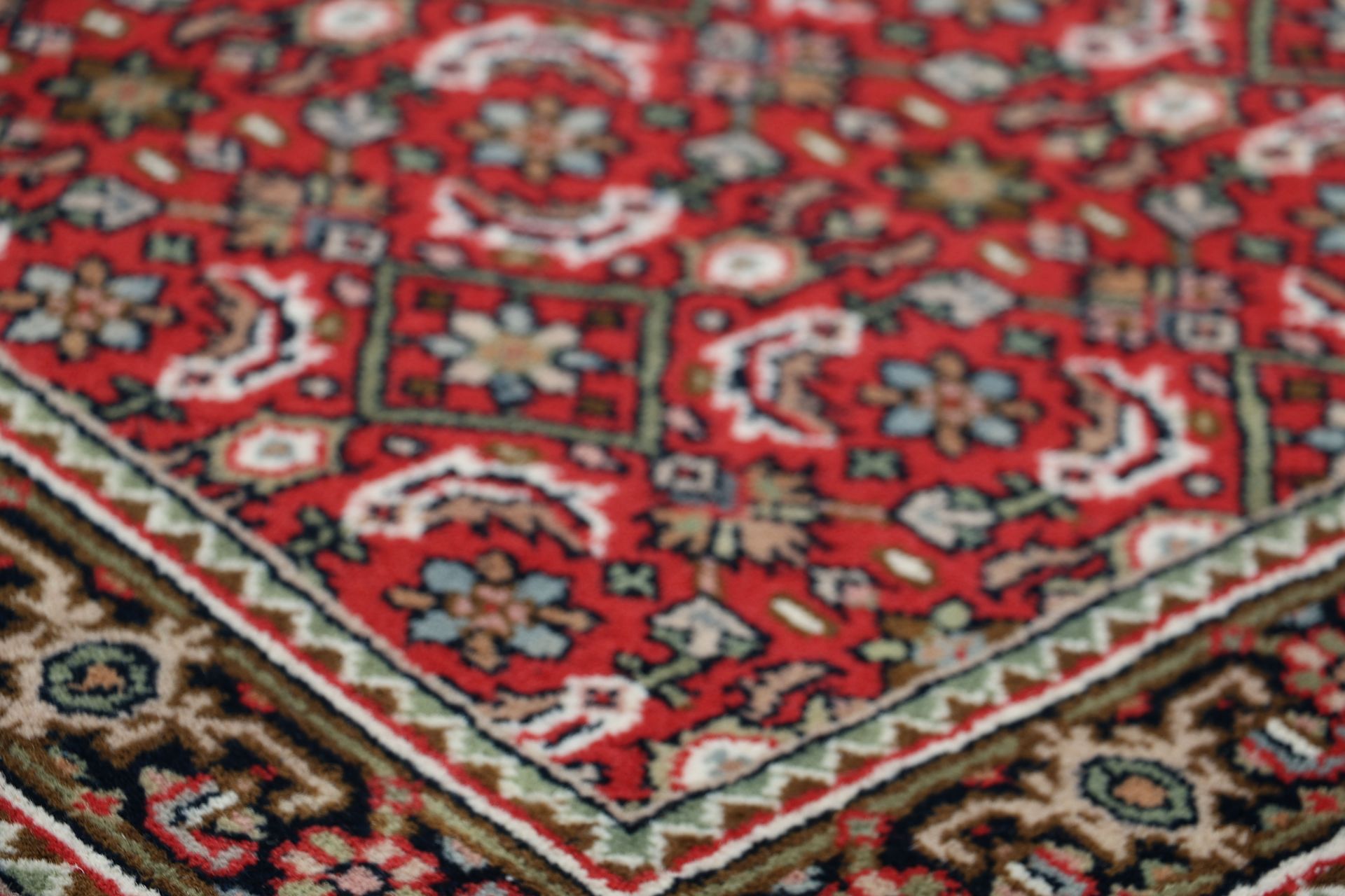 Bijar Orientteppich aus Indien, 77 × 255 cm
