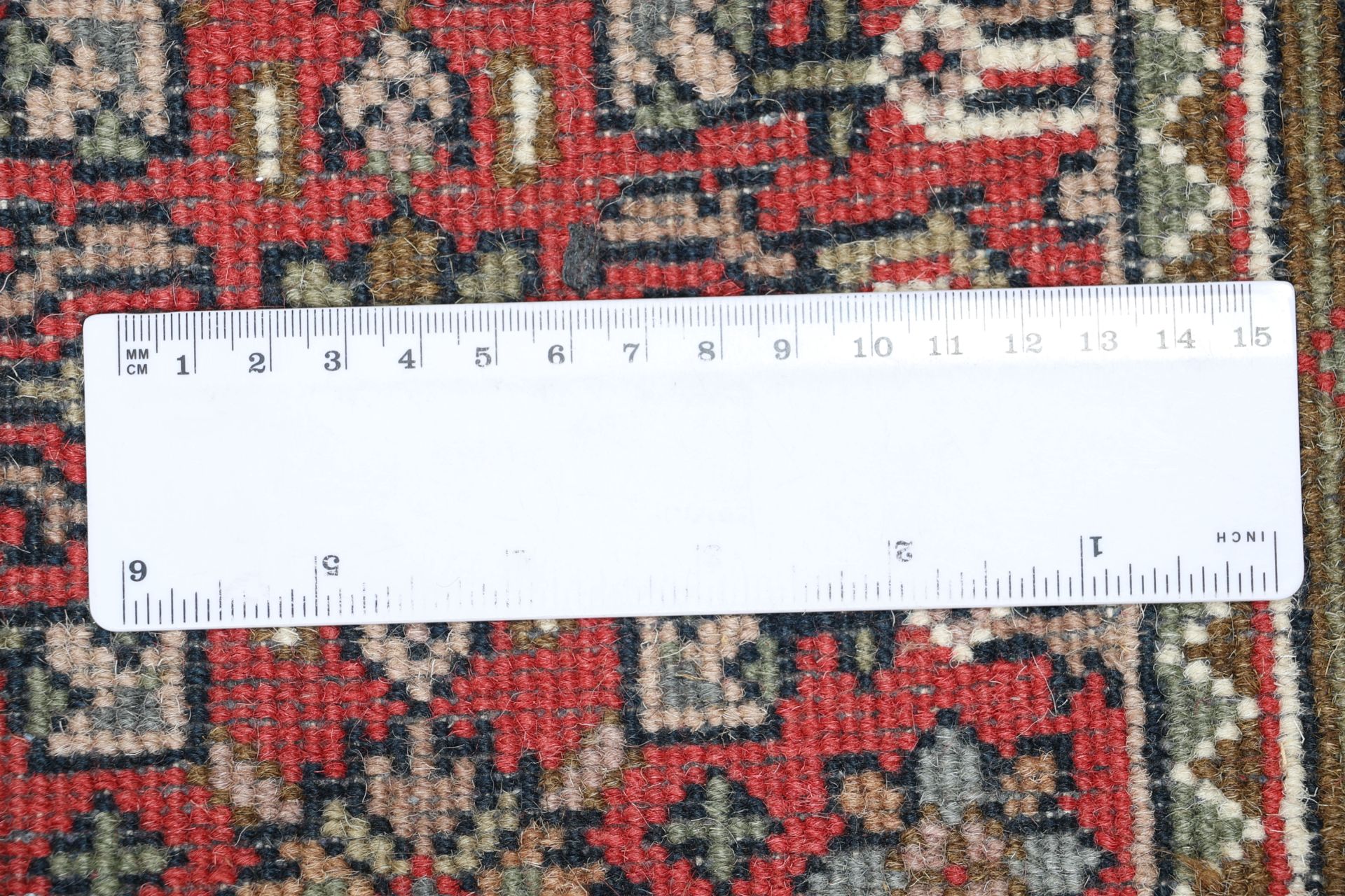 Bijar Orientteppich aus Indien, 77 × 255 cm