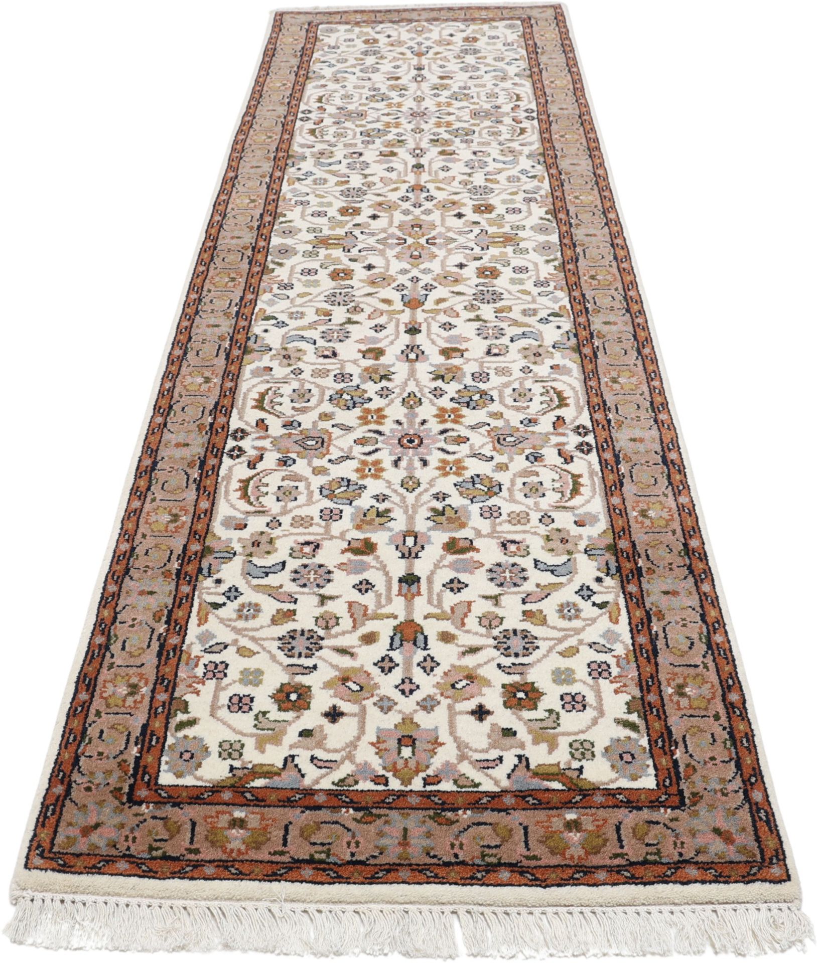 Bijar Orientteppich aus Indien, 73 × 250 cm