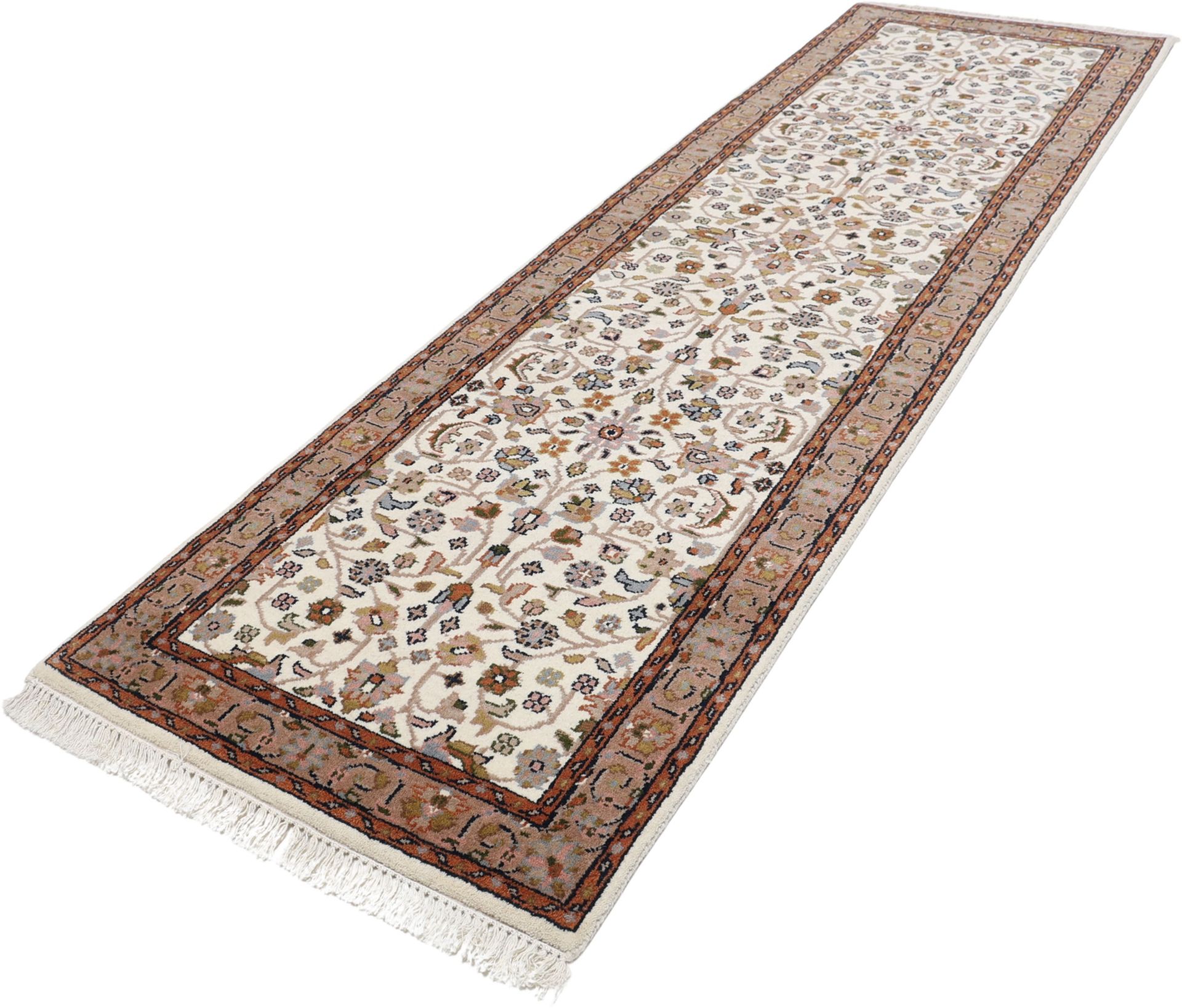Bijar Orientteppich aus Indien, 73 × 250 cm