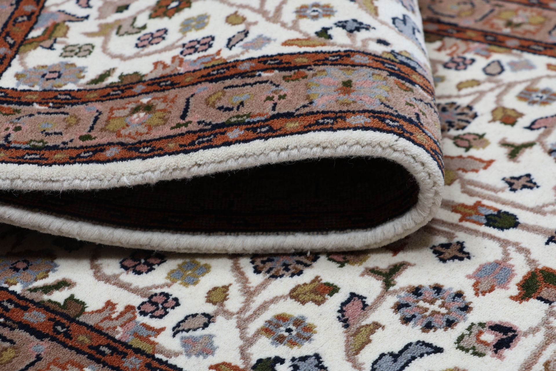 Bijar Orientteppich aus Indien, 73 × 250 cm