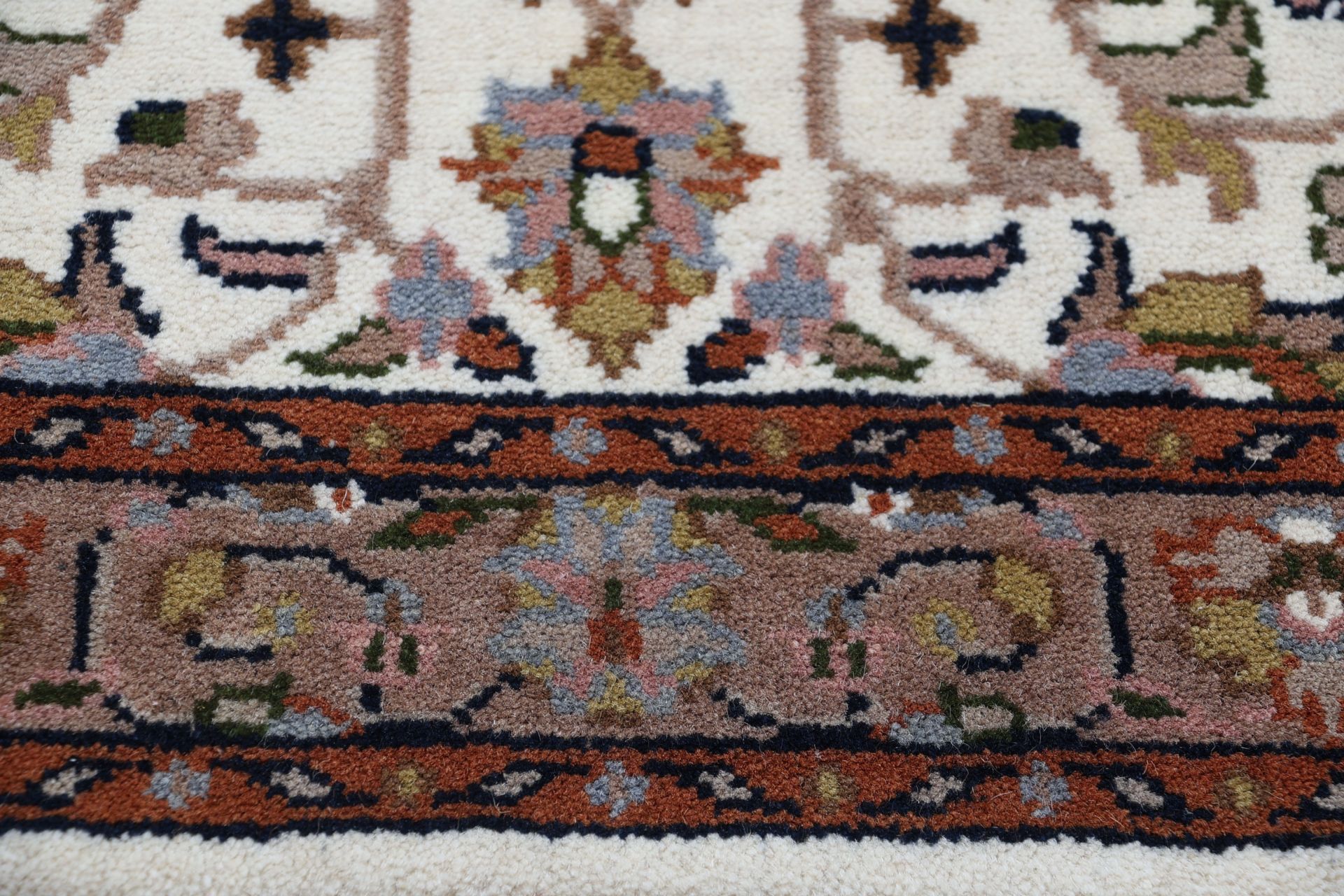 Bijar Orientteppich aus Indien, 73 × 250 cm
