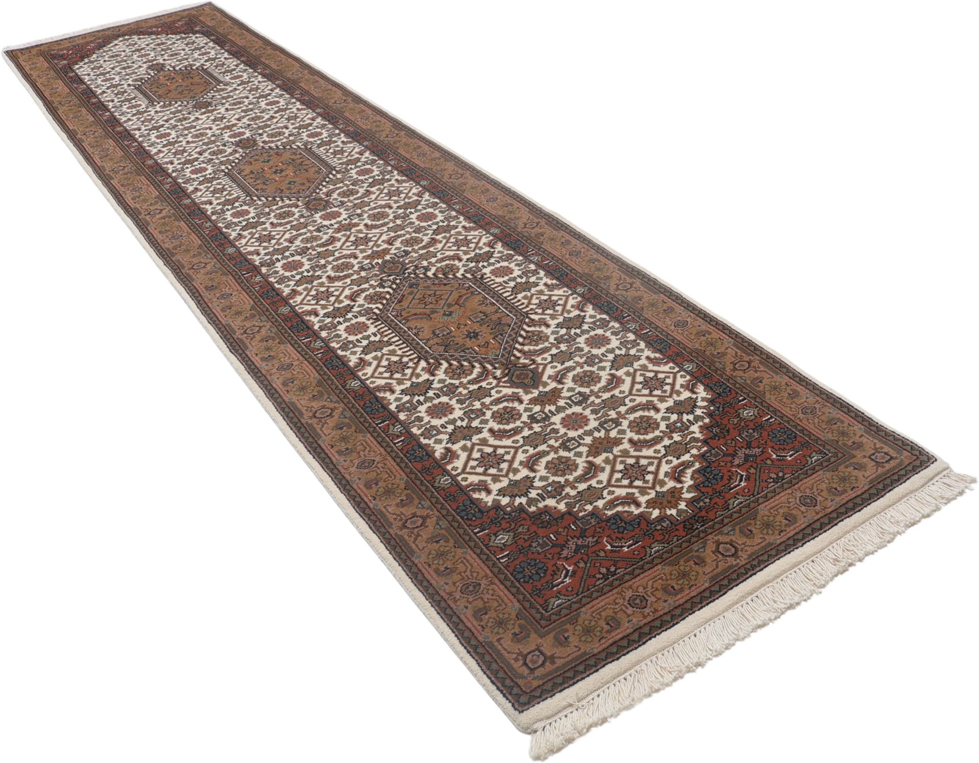 Bijar Orientteppich 81 × 348 cm aus Wolle, handgeknüpft