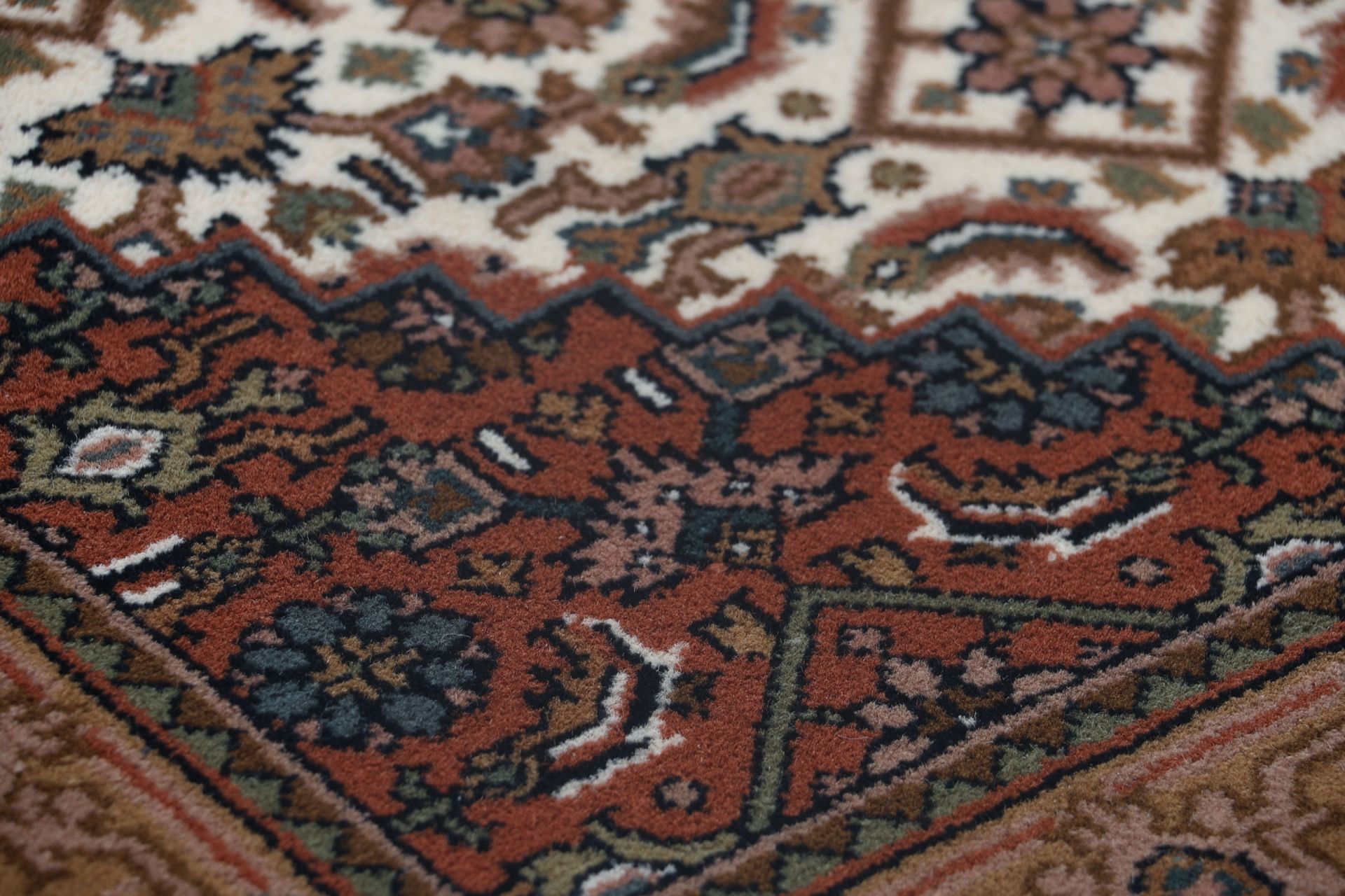 Bijar Orientteppich 81 × 348 cm aus Wolle, handgeknüpft