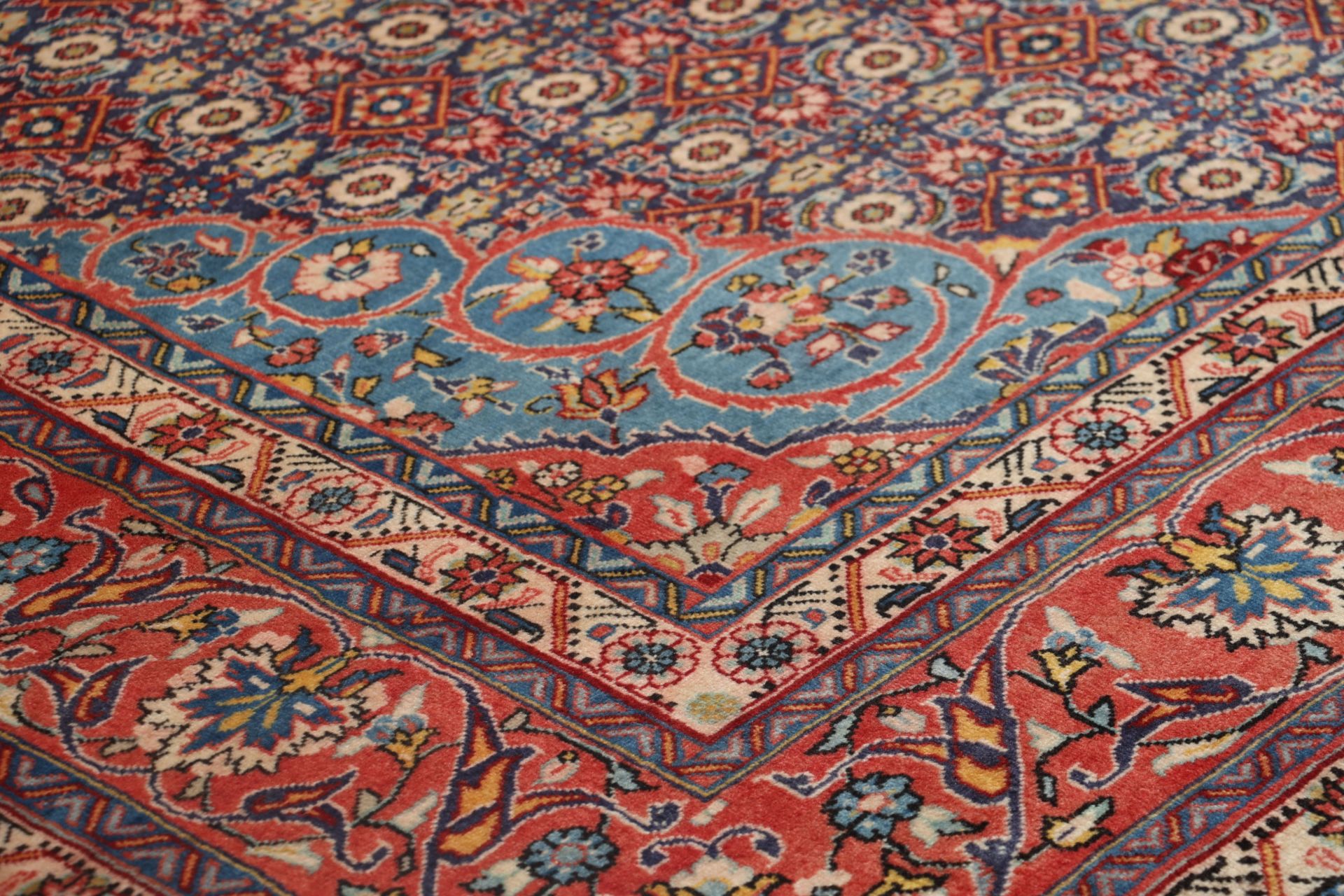Handgeknüpfter Hamadan Perserteppich 203 × 315 cm