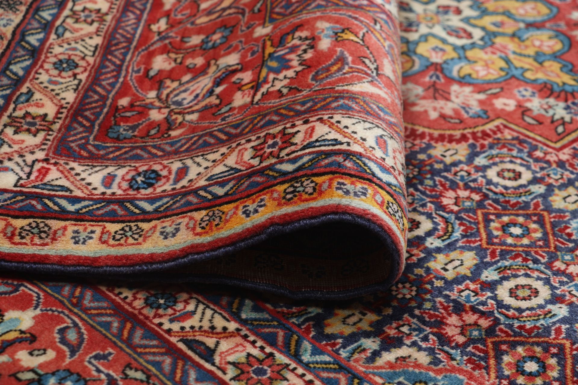 Handgeknüpfter Hamadan Perserteppich 203 × 315 cm