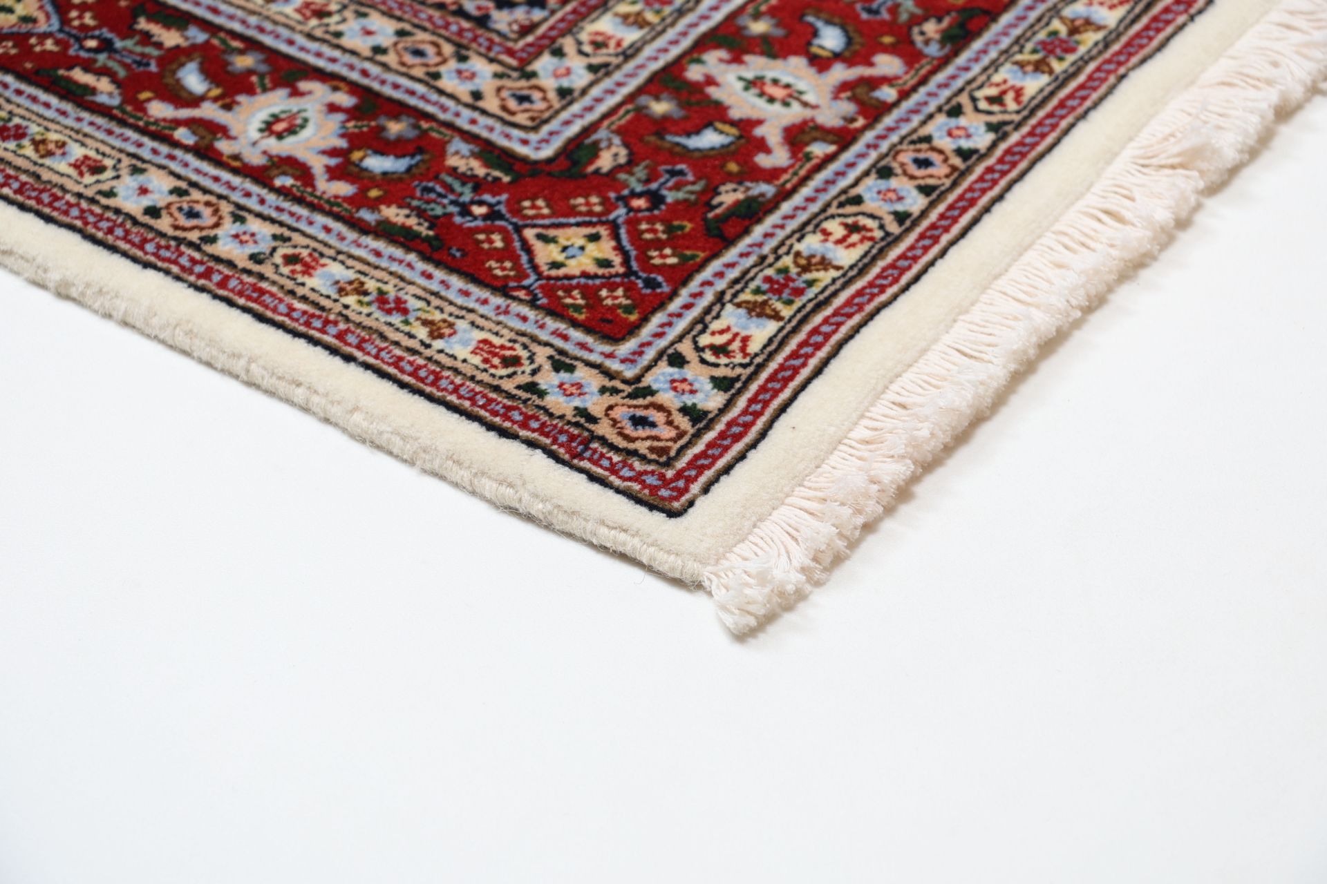 Handgeknüpfter Moud Perserteppich 77 × 317 cm