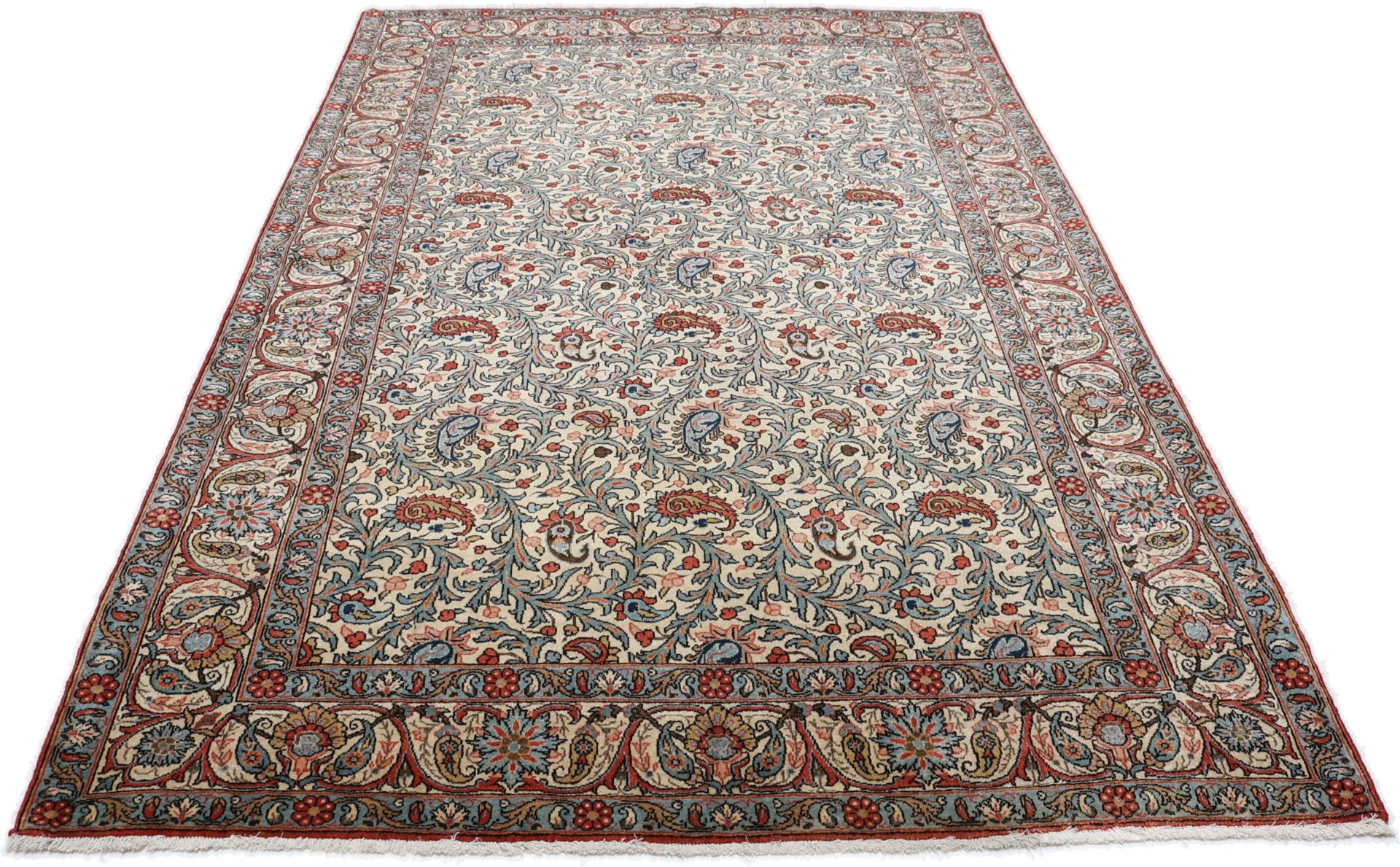 Handgeknüpfter Ghom Perserteppich 138 × 210 cm