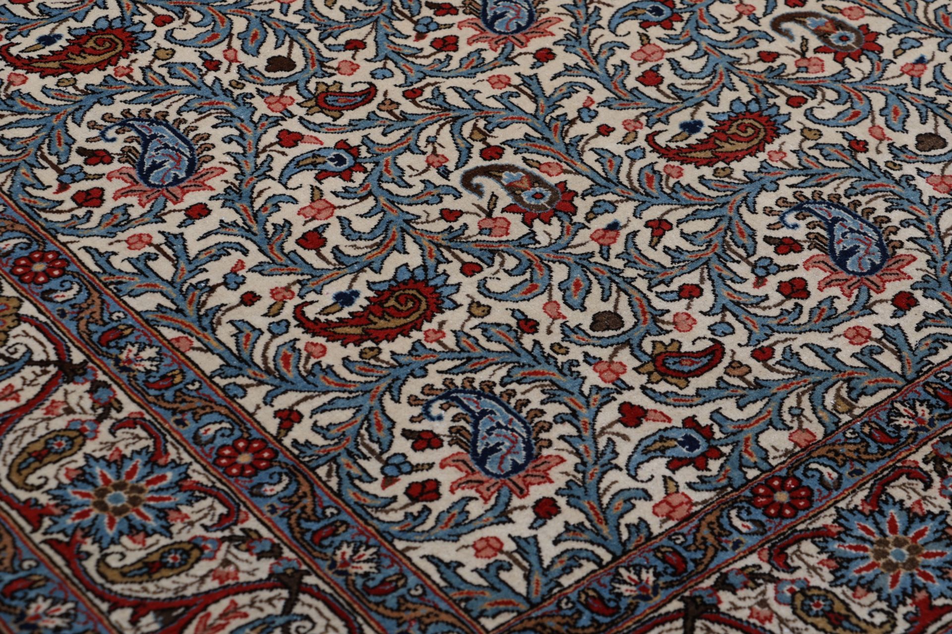 Handgeknüpfter Ghom Perserteppich 138 × 210 cm
