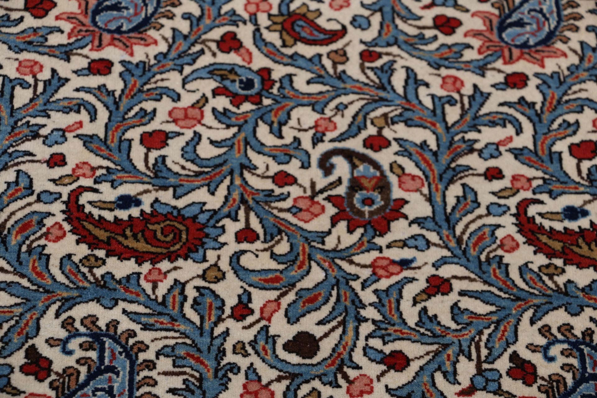 Handgeknüpfter Ghom Perserteppich 138 × 210 cm