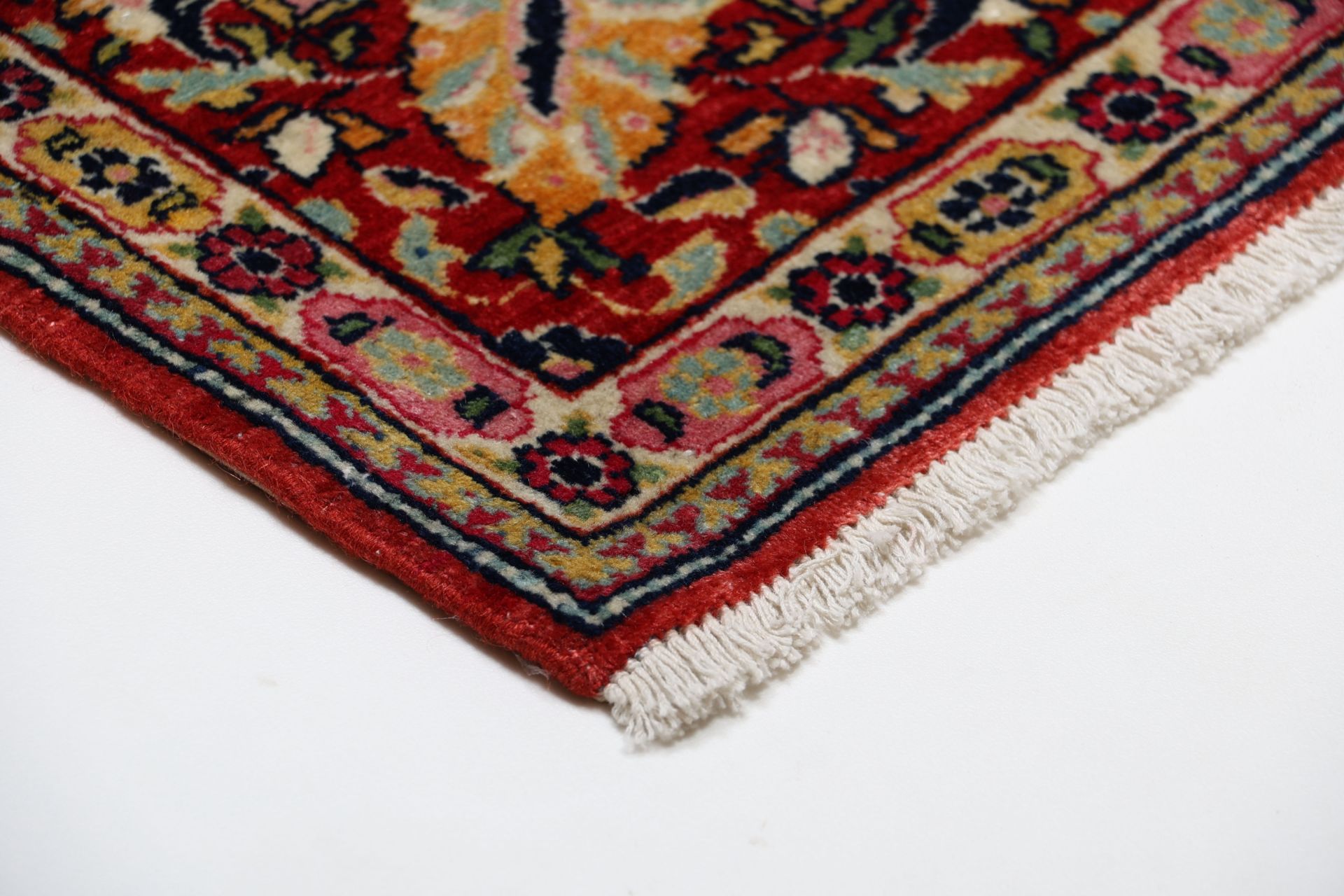 Isfahan Perserteppich antik, 130 × 205 cm, Wolle