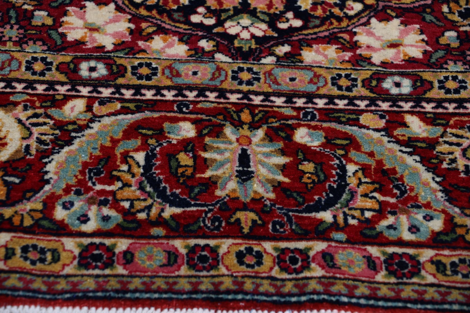 Isfahan Perserteppich antik, 130 × 205 cm, Wolle