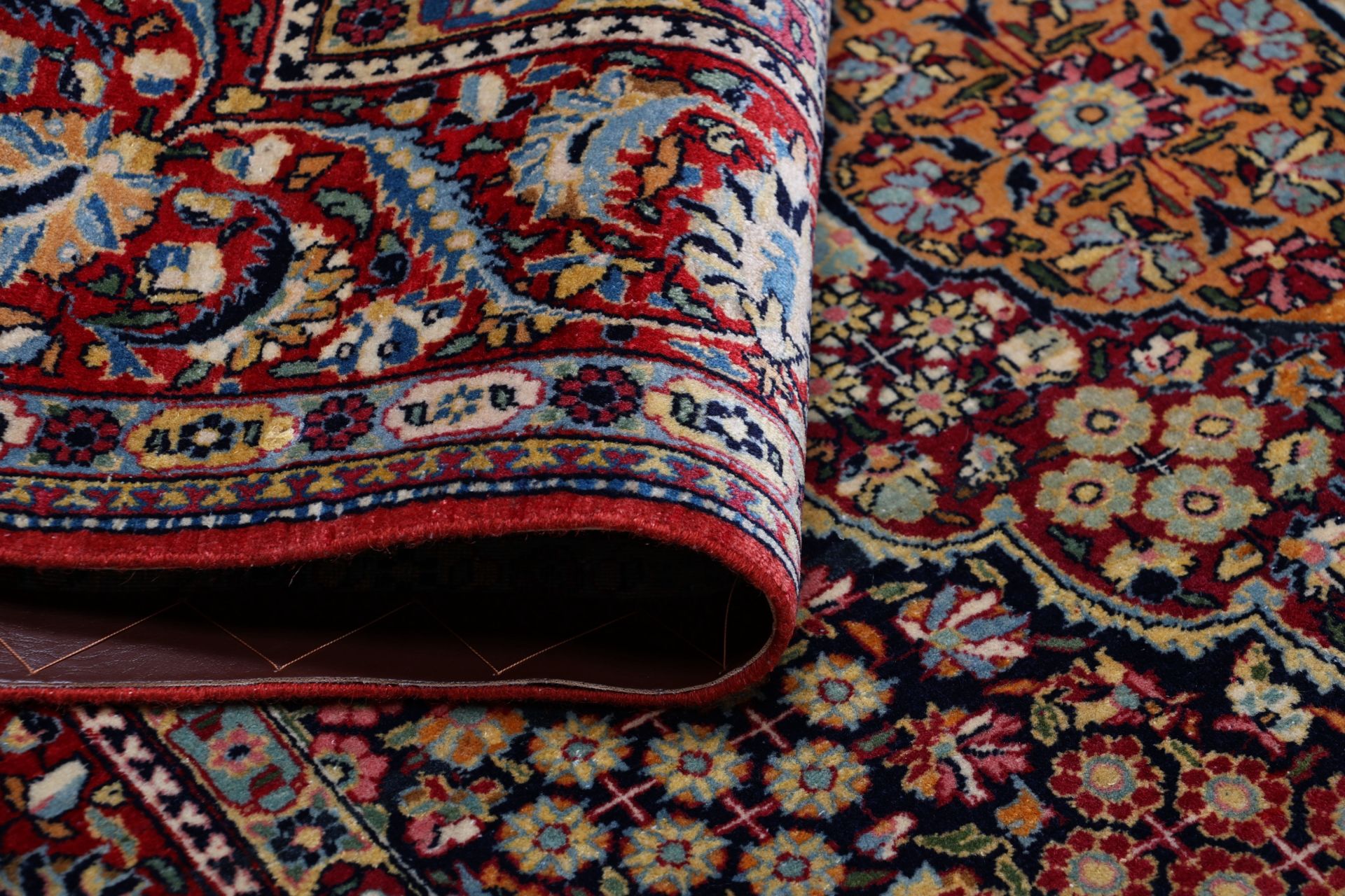 Isfahan Perserteppich antik, 130 × 205 cm, Wolle