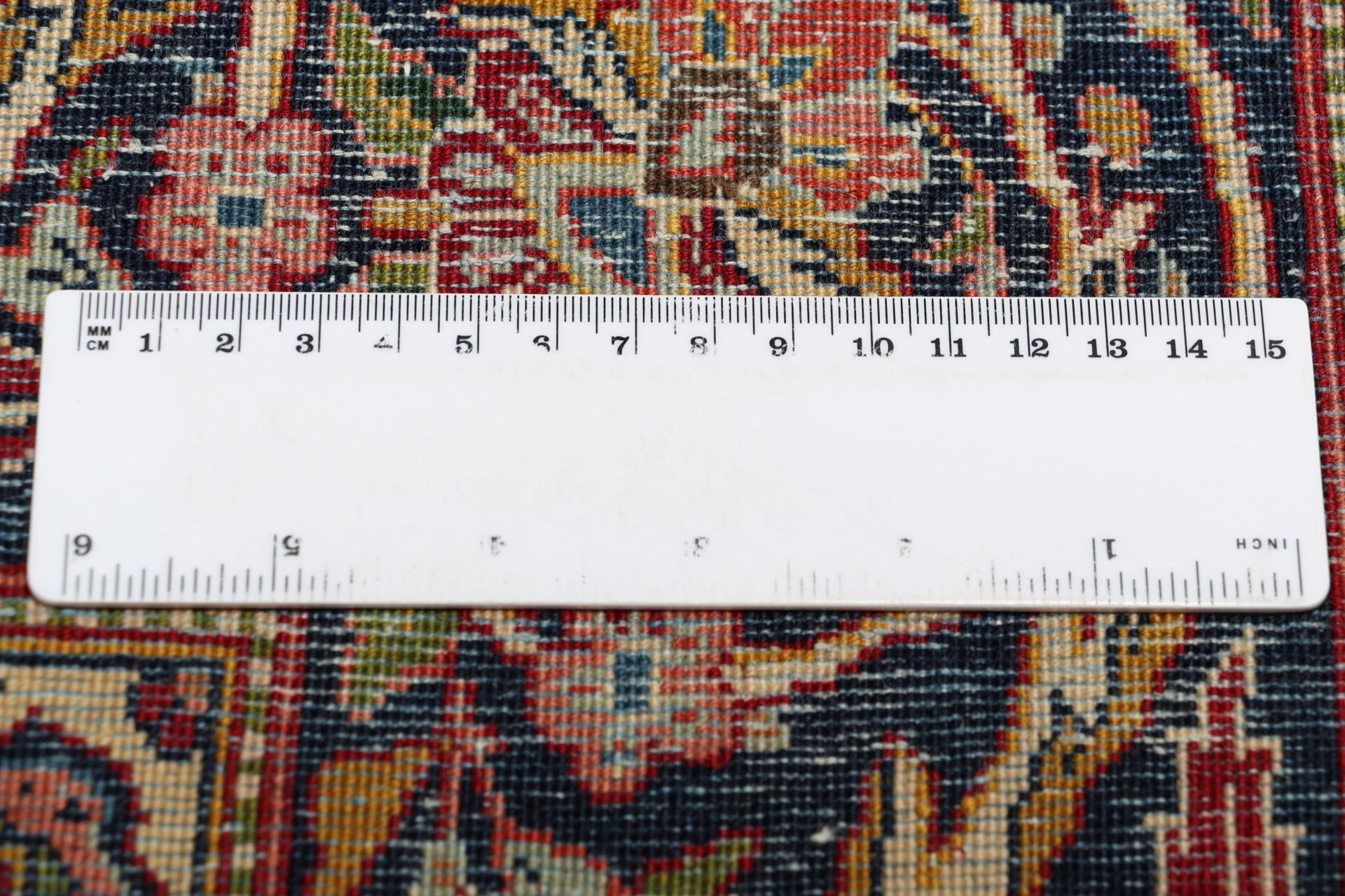 Kashan Perserteppich aus Iran, 134 × 205 cm