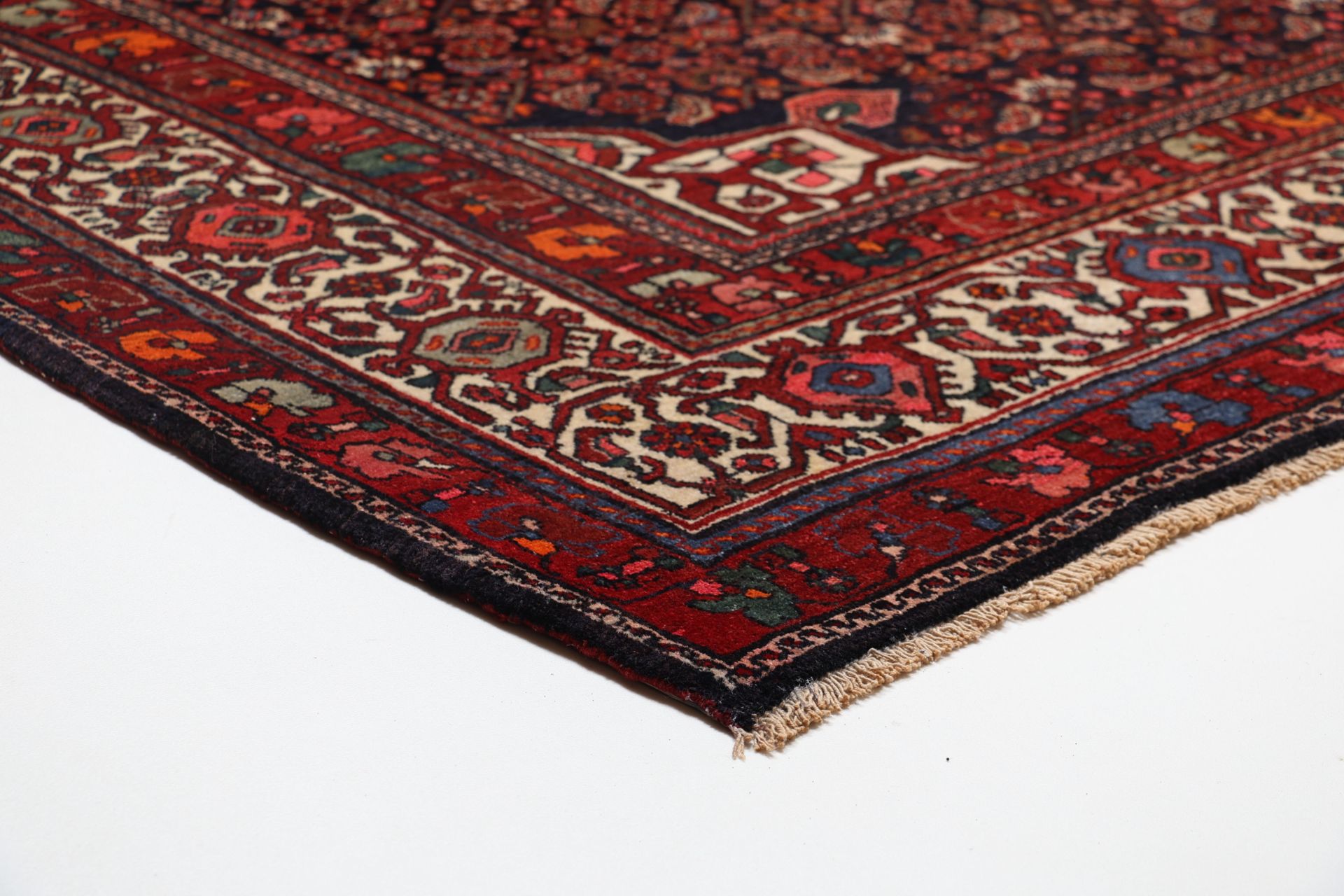 Bijar Perserteppich antik, 257 × 360 cm, Wolle