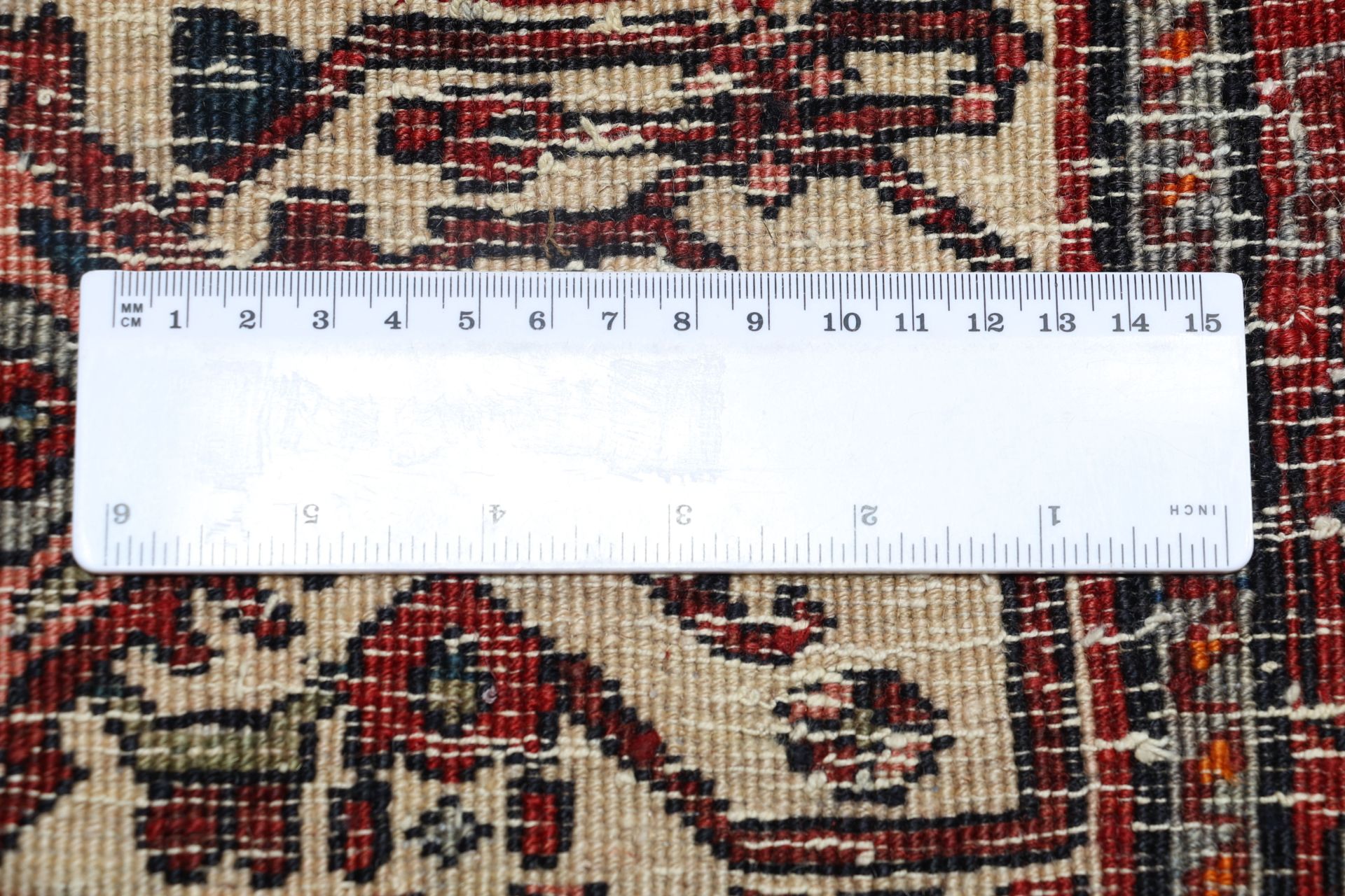 Bijar Perserteppich antik, 257 × 360 cm, Wolle