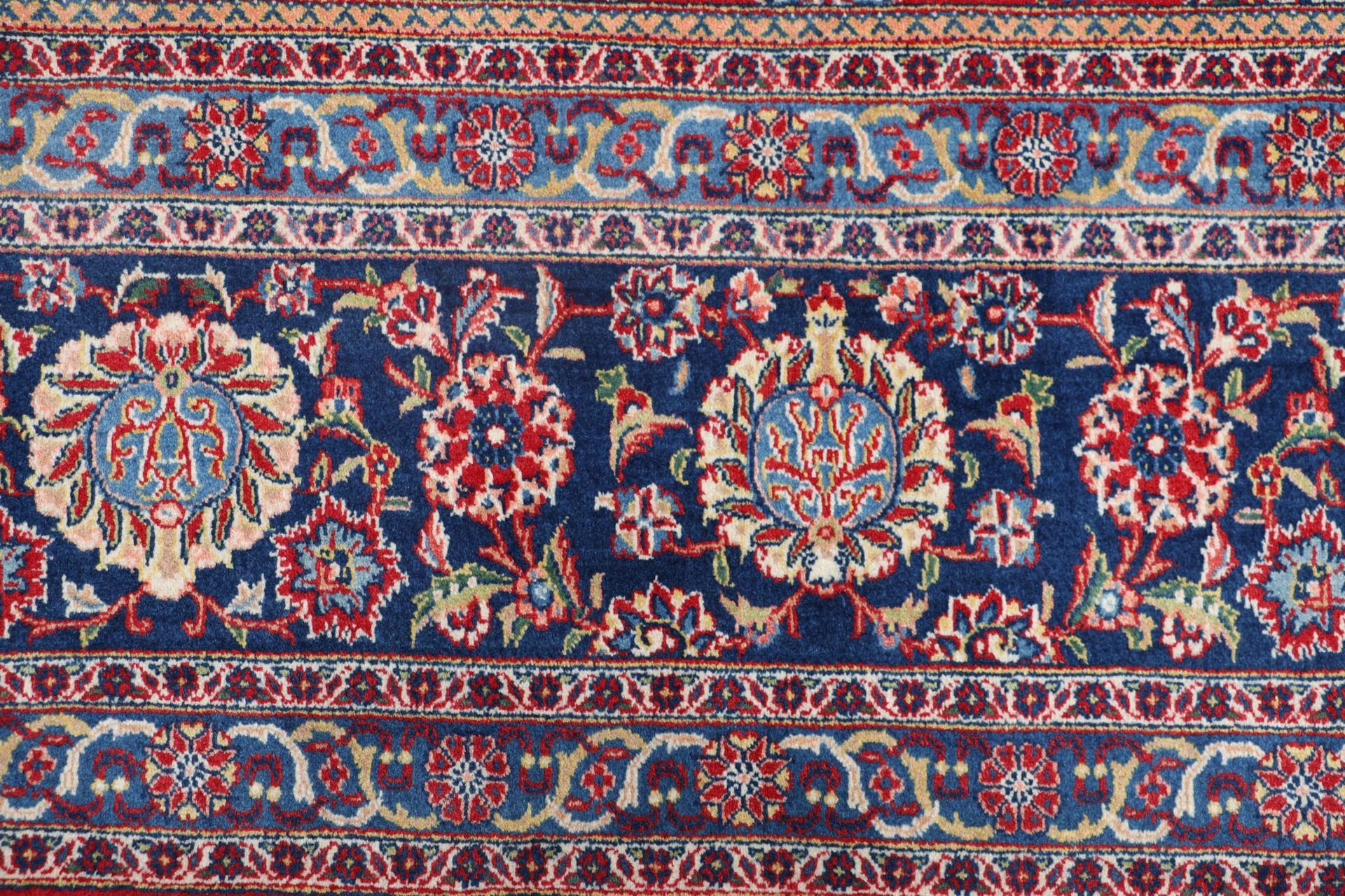 Kashan Perserteppich aus Iran, 278 × 367 cm