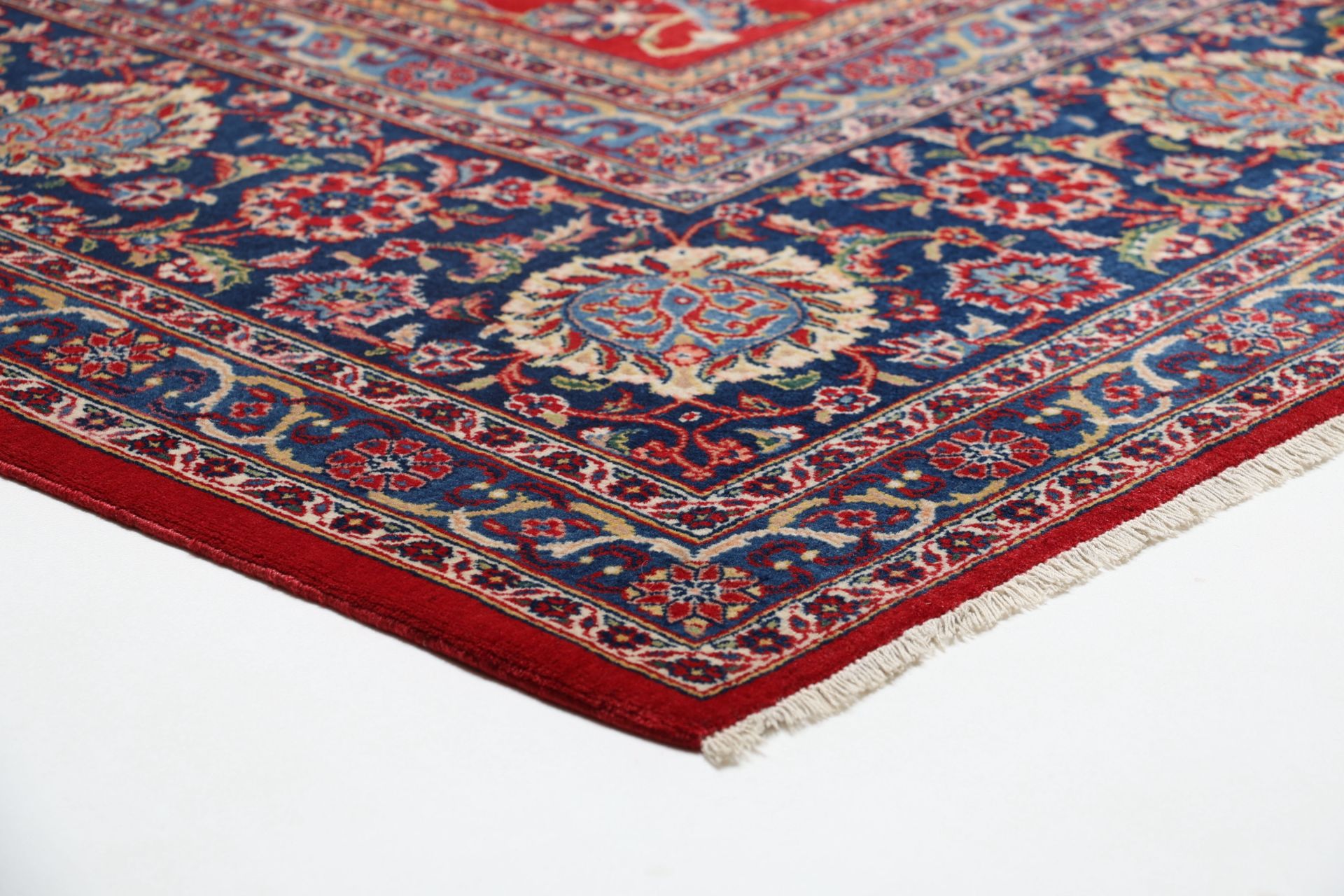 Kashan Perserteppich aus Iran, 278 × 367 cm