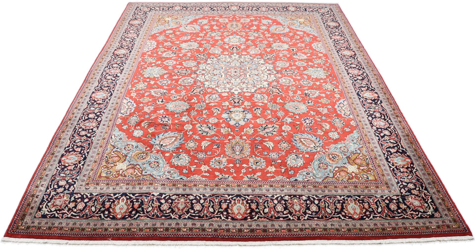 Sarough Perserteppich 265 × 370 cm aus Wolle, handgeknüpft