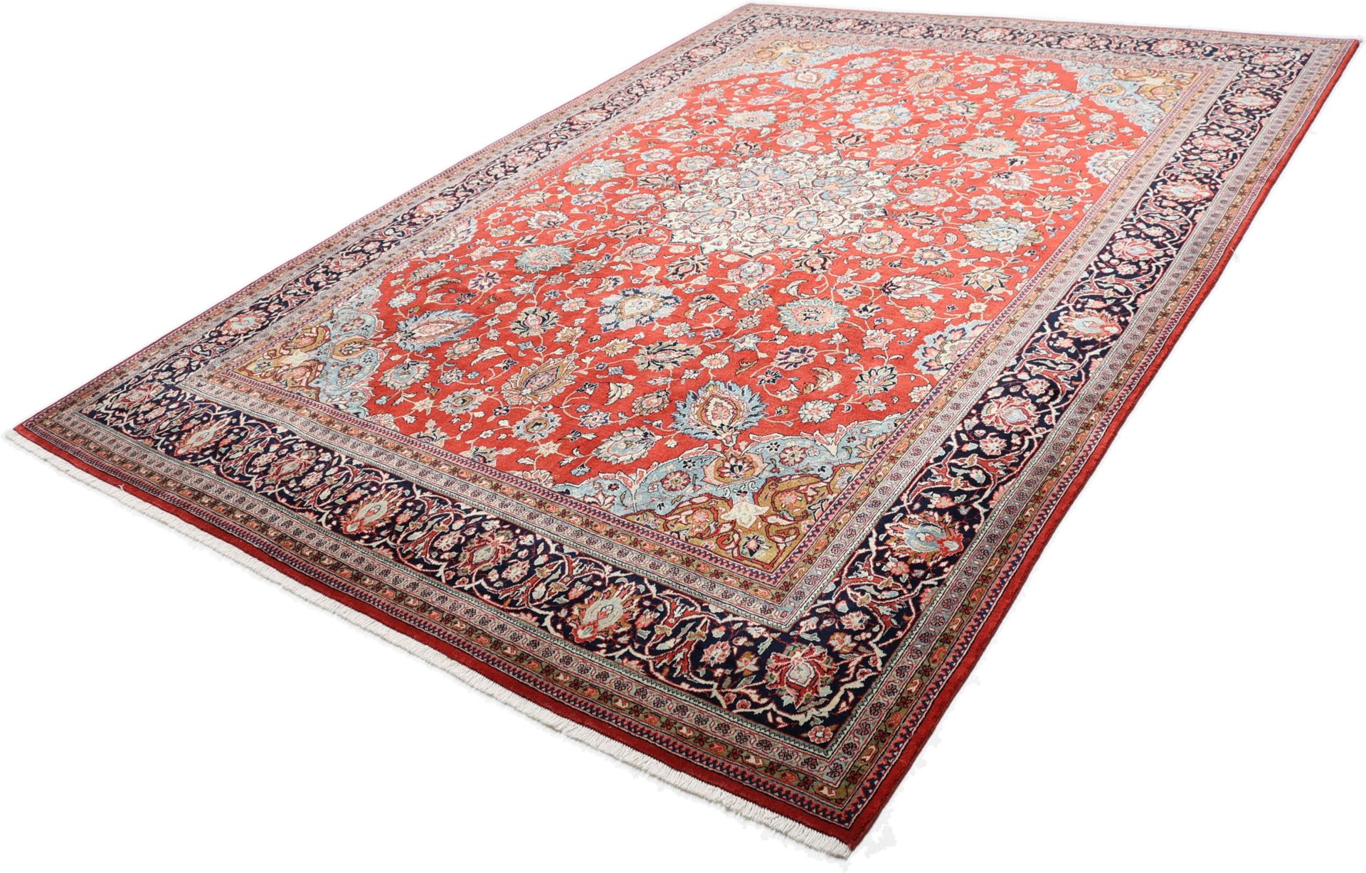 Sarough Perserteppich 265 × 370 cm aus Wolle, handgeknüpft