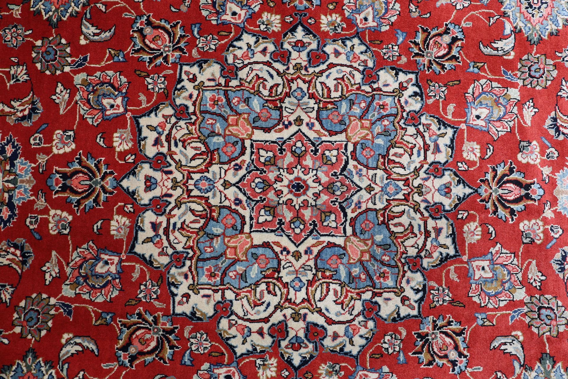 Sarough Perserteppich 265 × 370 cm aus Wolle, handgeknüpft