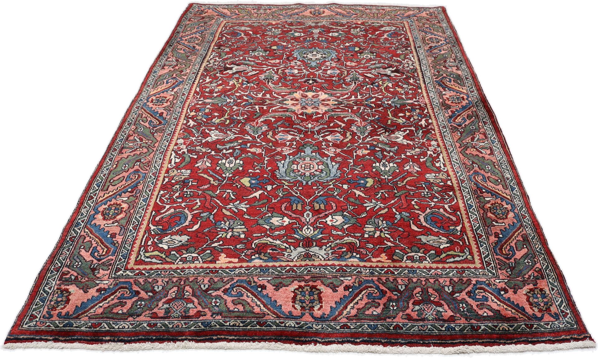 Bijar Perserteppich 132 × 199 cm aus Wolle, handgeknüpft