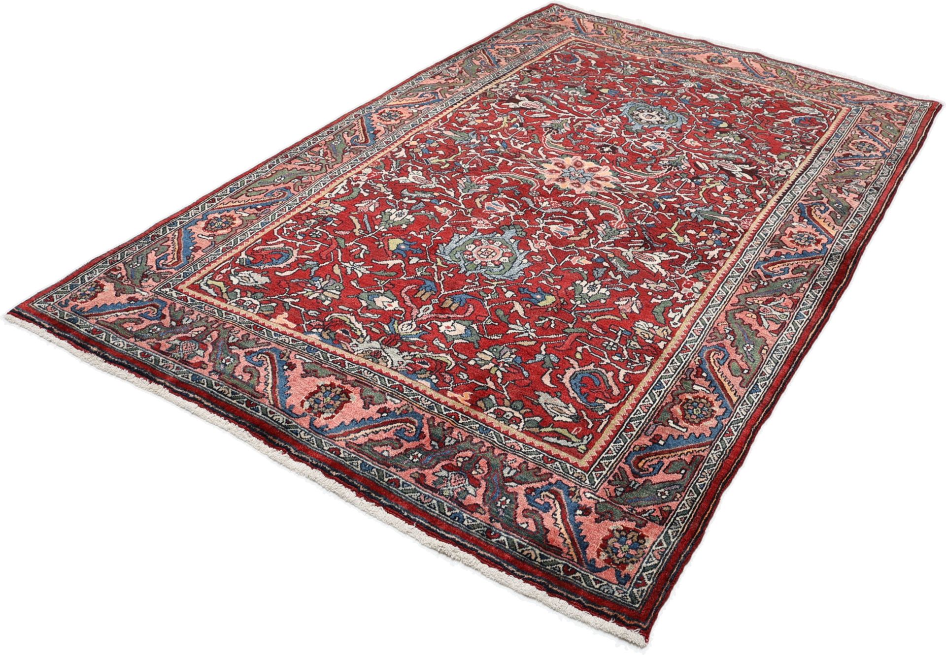 Bijar Perserteppich 132 × 199 cm aus Wolle, handgeknüpft
