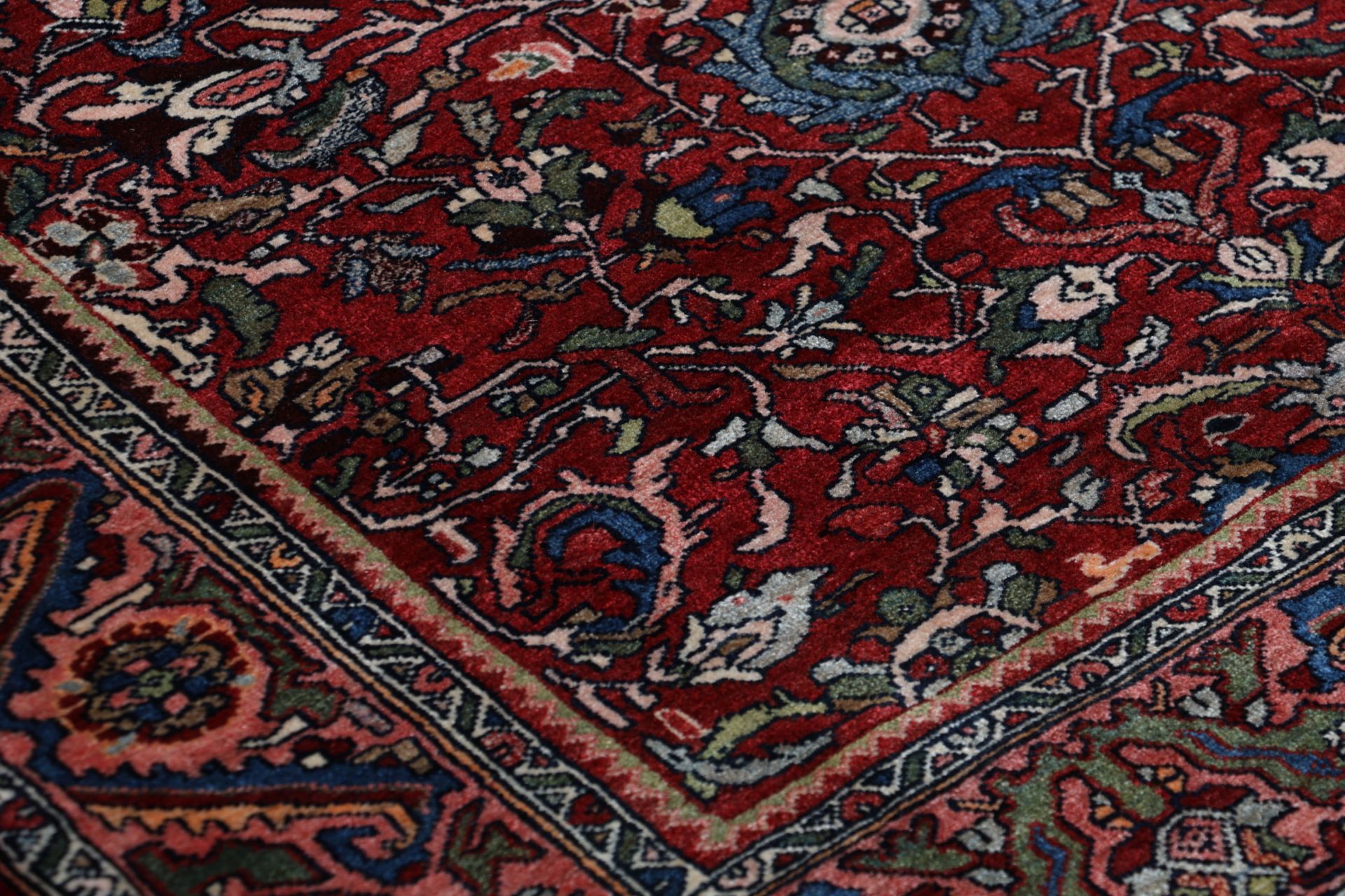 Bijar Perserteppich 132 × 199 cm aus Wolle, handgeknüpft