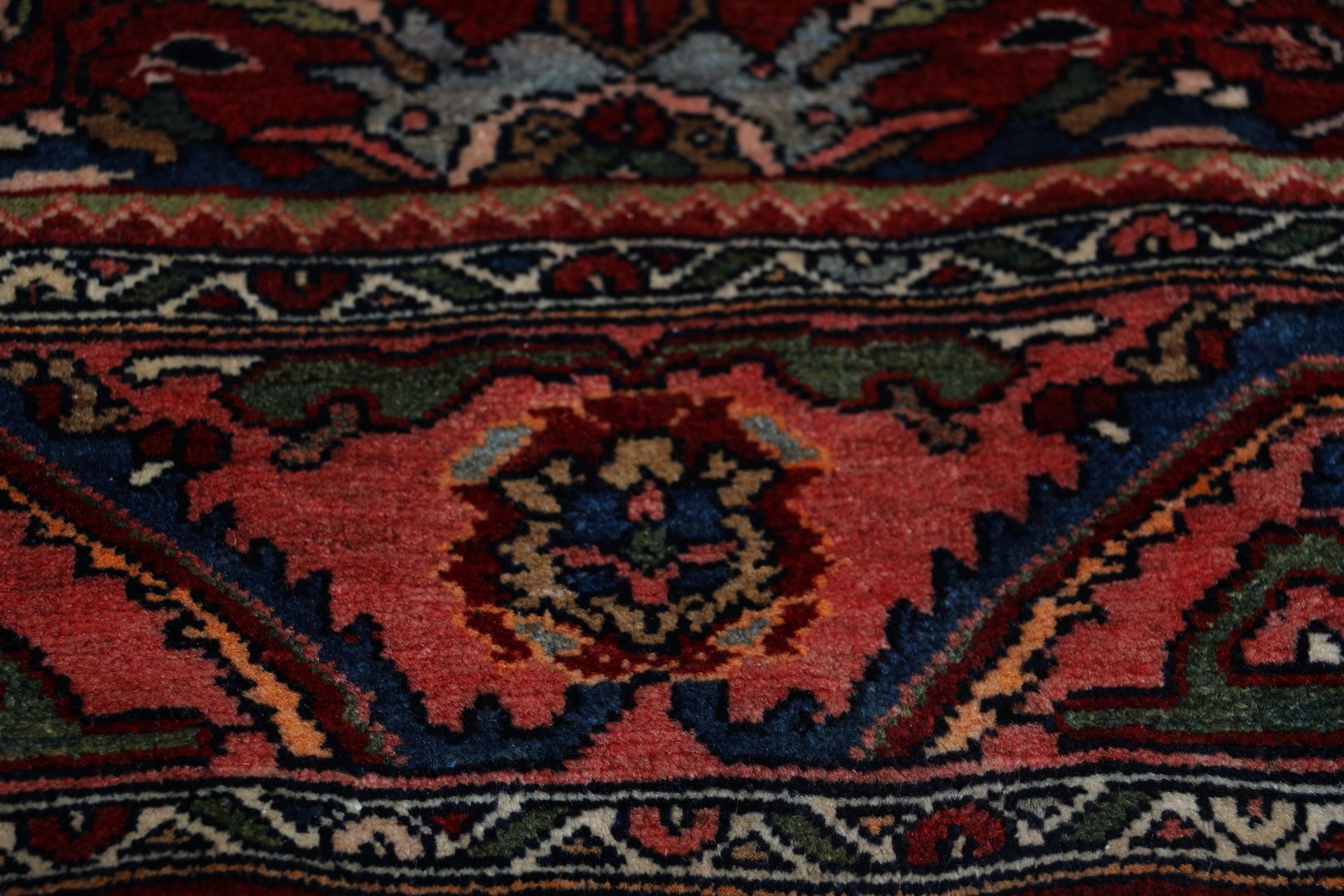 Bijar Perserteppich 132 × 199 cm aus Wolle, handgeknüpft