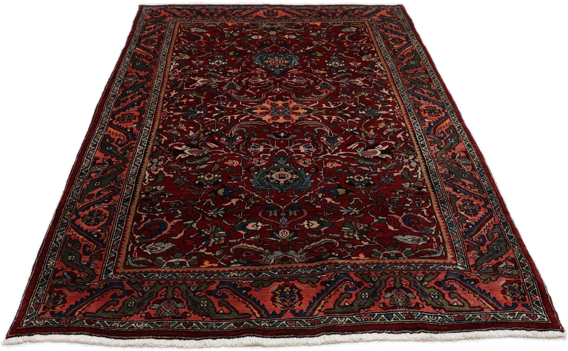 Bijar Perserteppich 132 × 199 cm aus Wolle, handgeknüpft