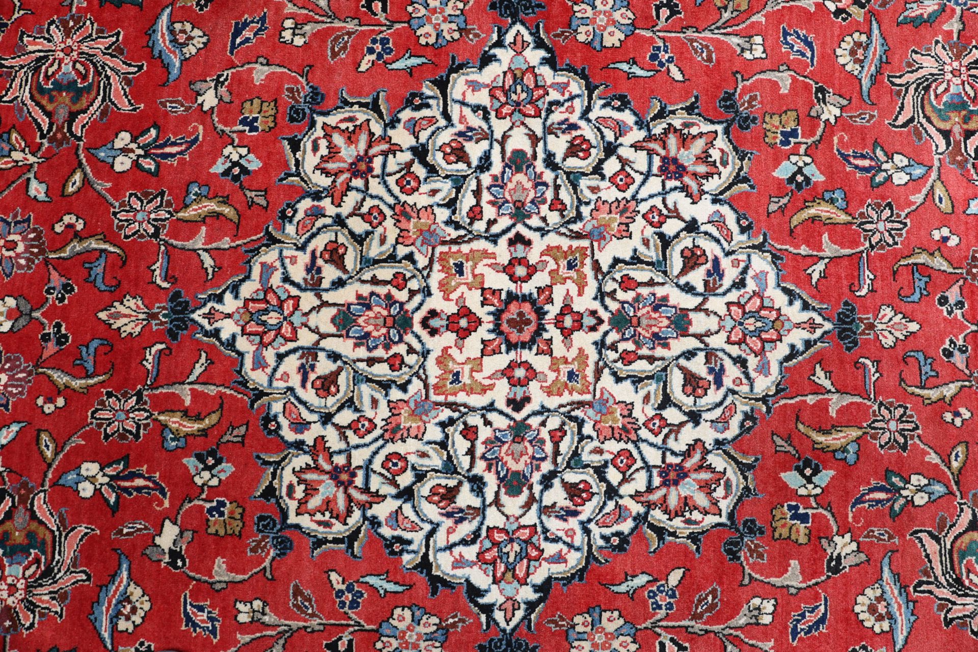 Handgeknüpfter Sarough Perserteppich, 256 × 372 cm, Wolle
