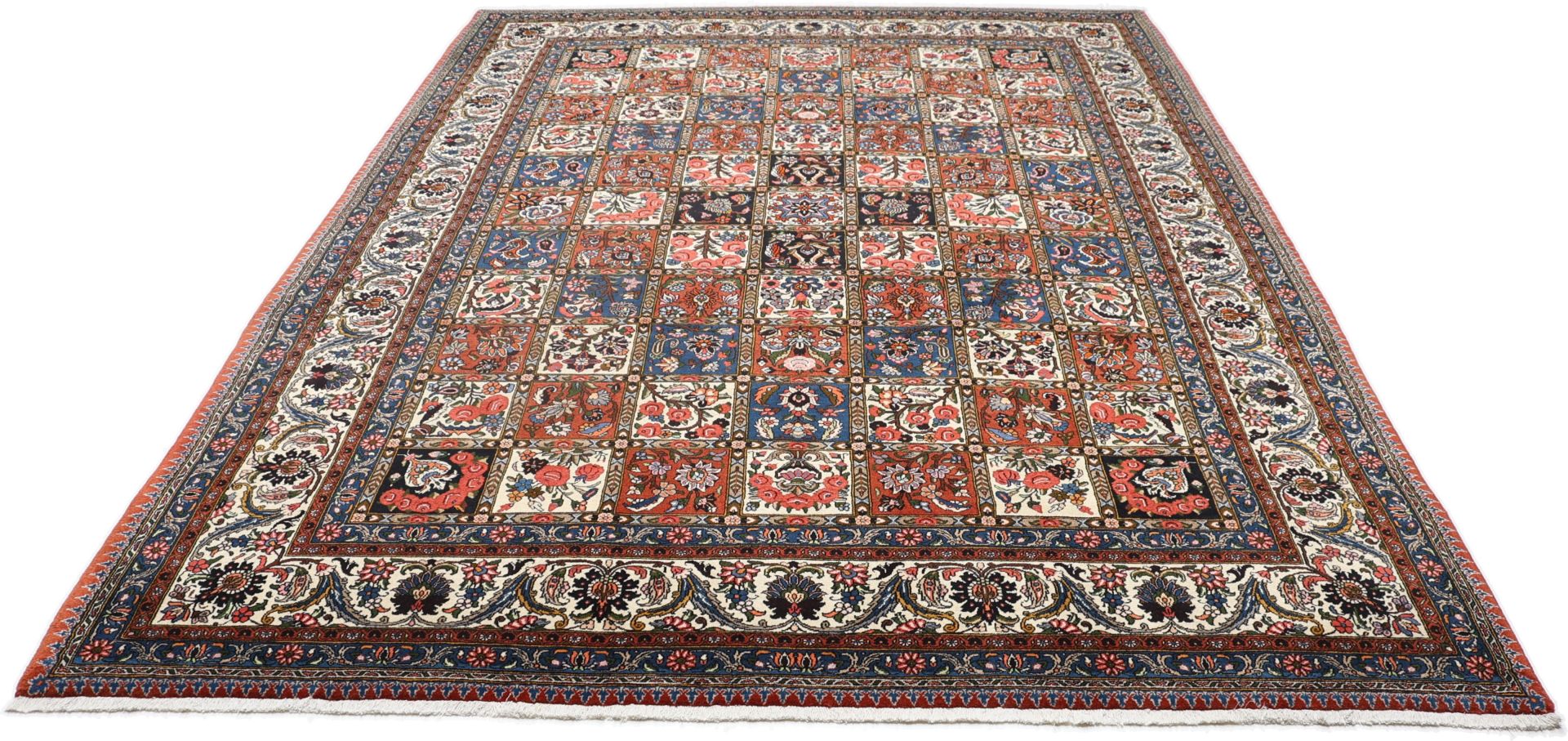 Handgeknüpfter Bakhtiari Perserteppich, 254 × 360 cm, Wolle