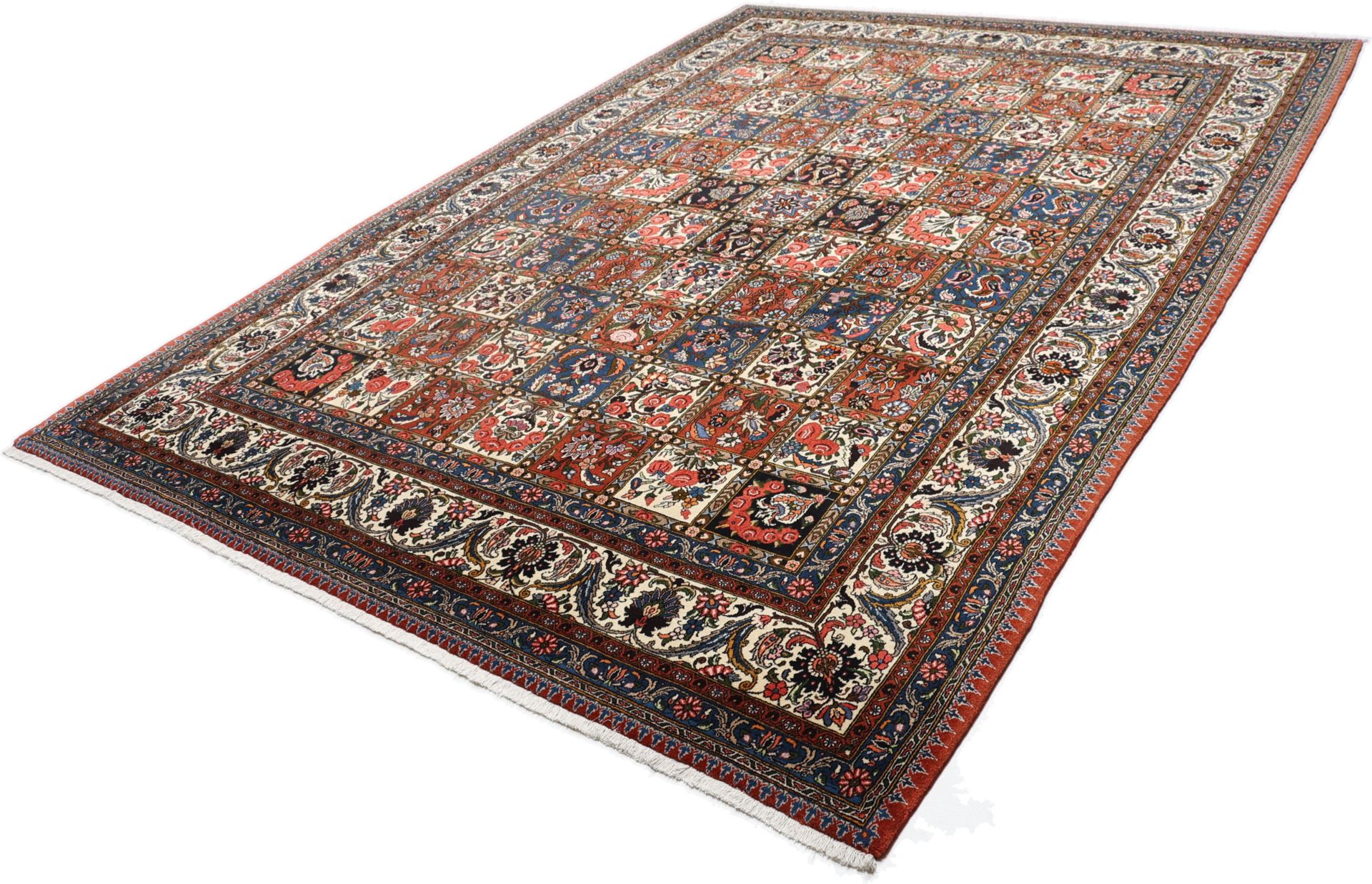 Handgeknüpfter Bakhtiari Perserteppich, 254 × 360 cm, Wolle