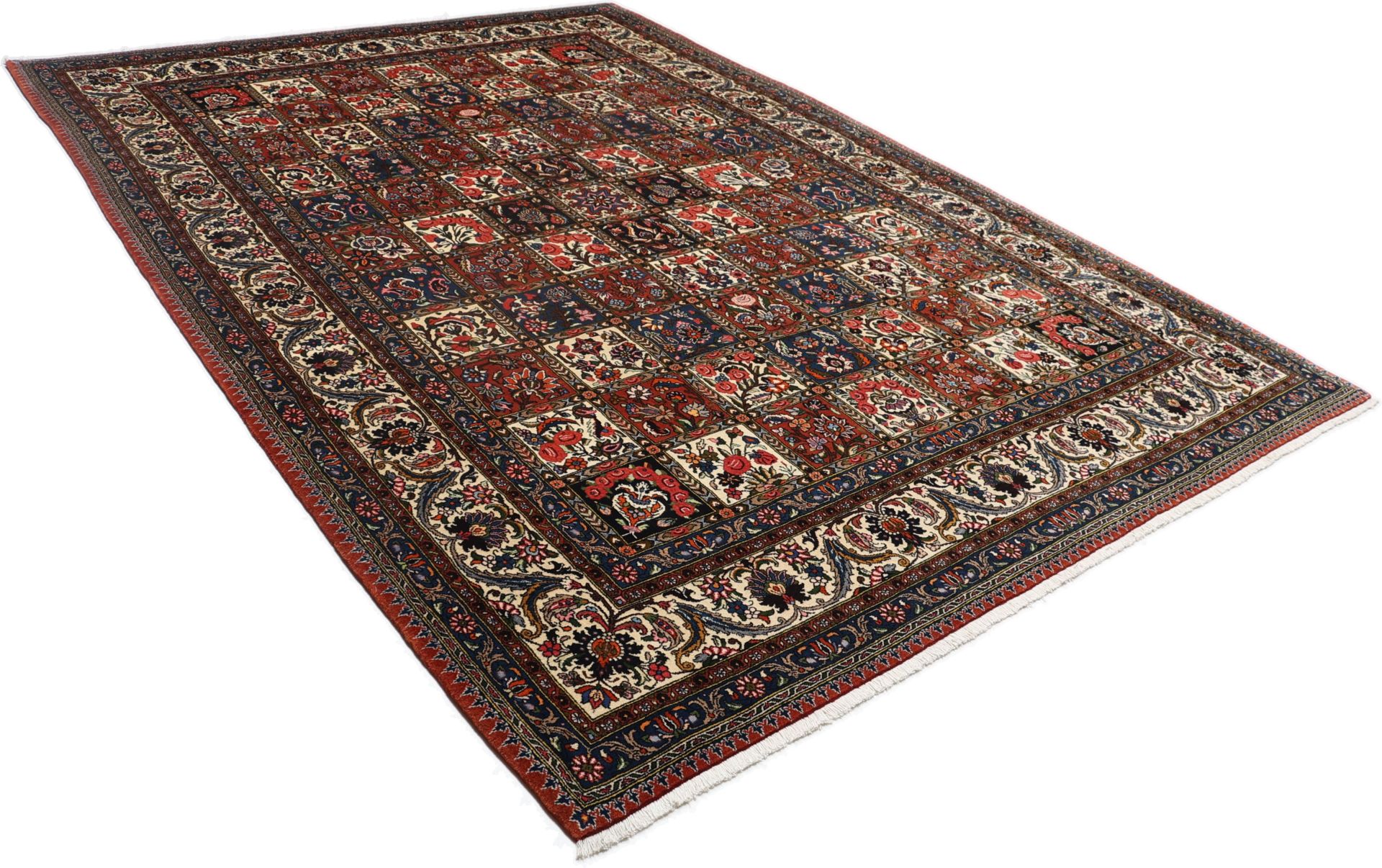 Handgeknüpfter Bakhtiari Perserteppich, 254 × 360 cm, Wolle