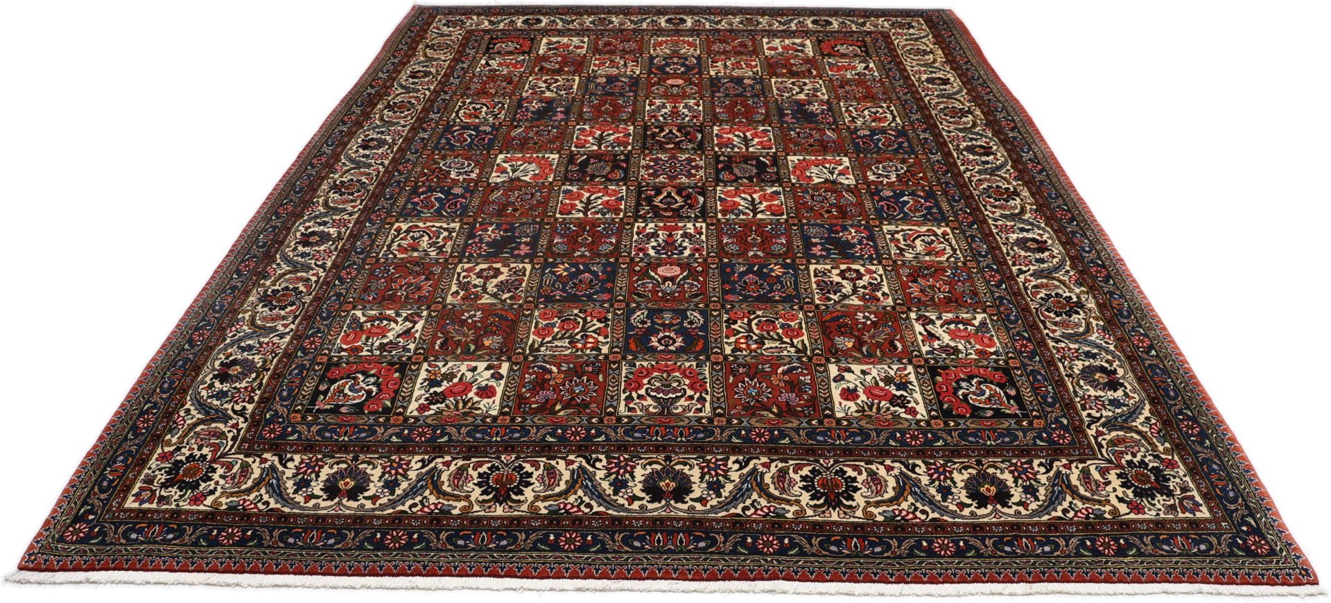 Handgeknüpfter Bakhtiari Perserteppich, 254 × 360 cm, Wolle