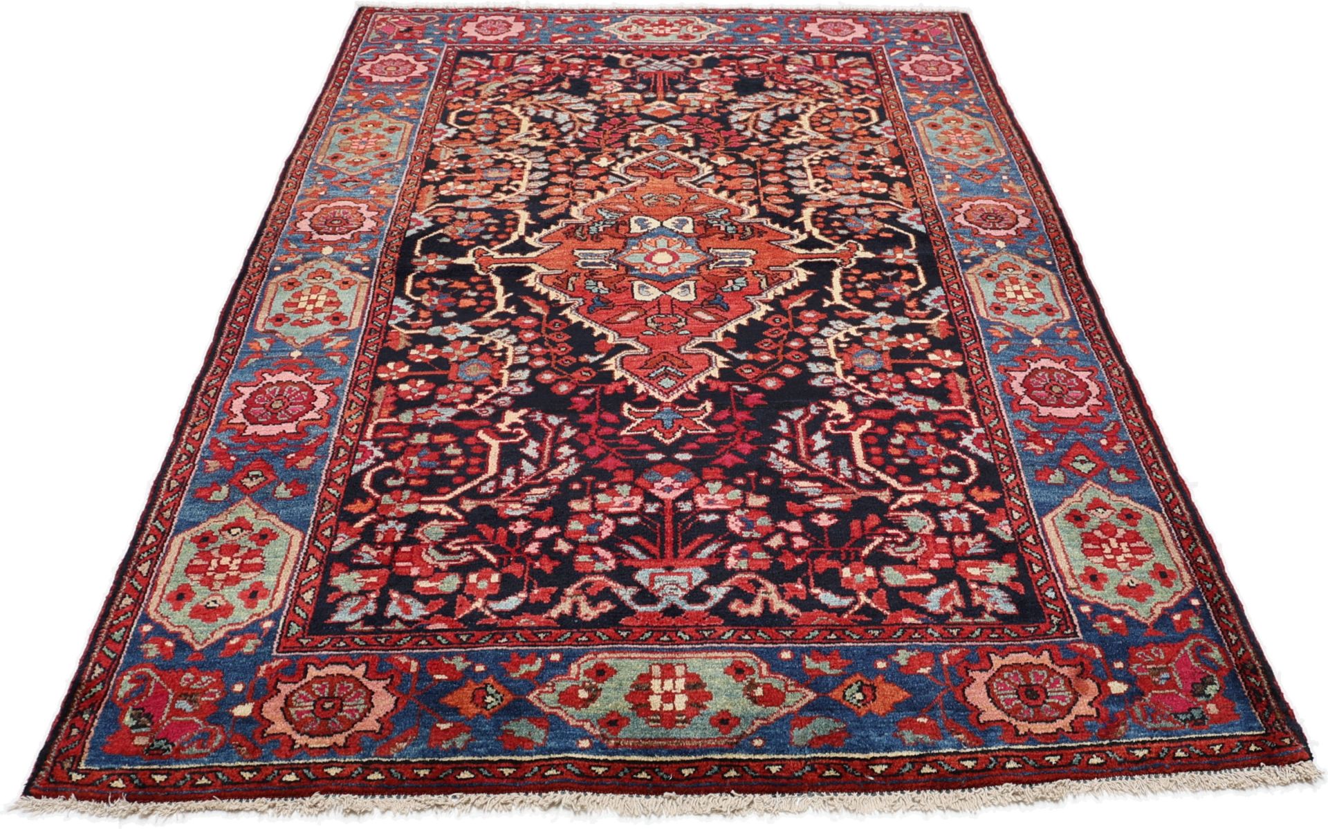 Antiker Loribaft Perserteppich aus Iran, 130 × 196 cm