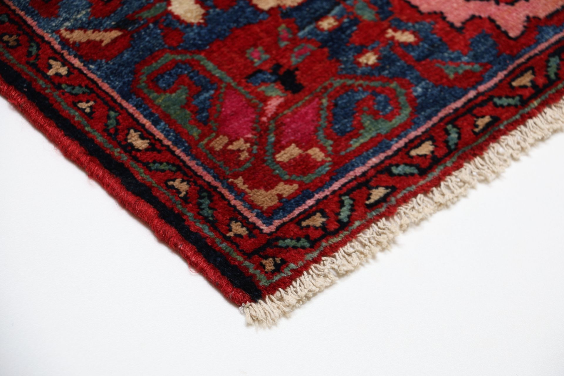 Antiker Loribaft Perserteppich aus Iran, 130 × 196 cm