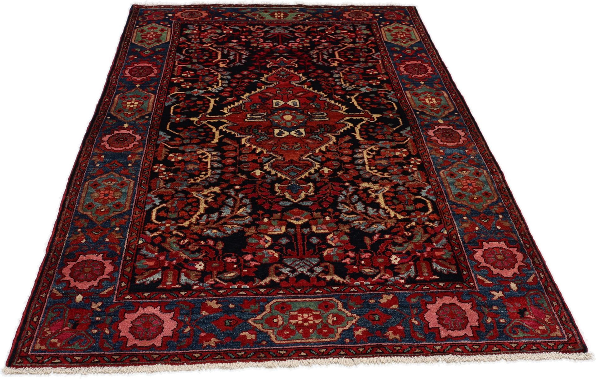 Antiker Loribaft Perserteppich aus Iran, 130 × 196 cm