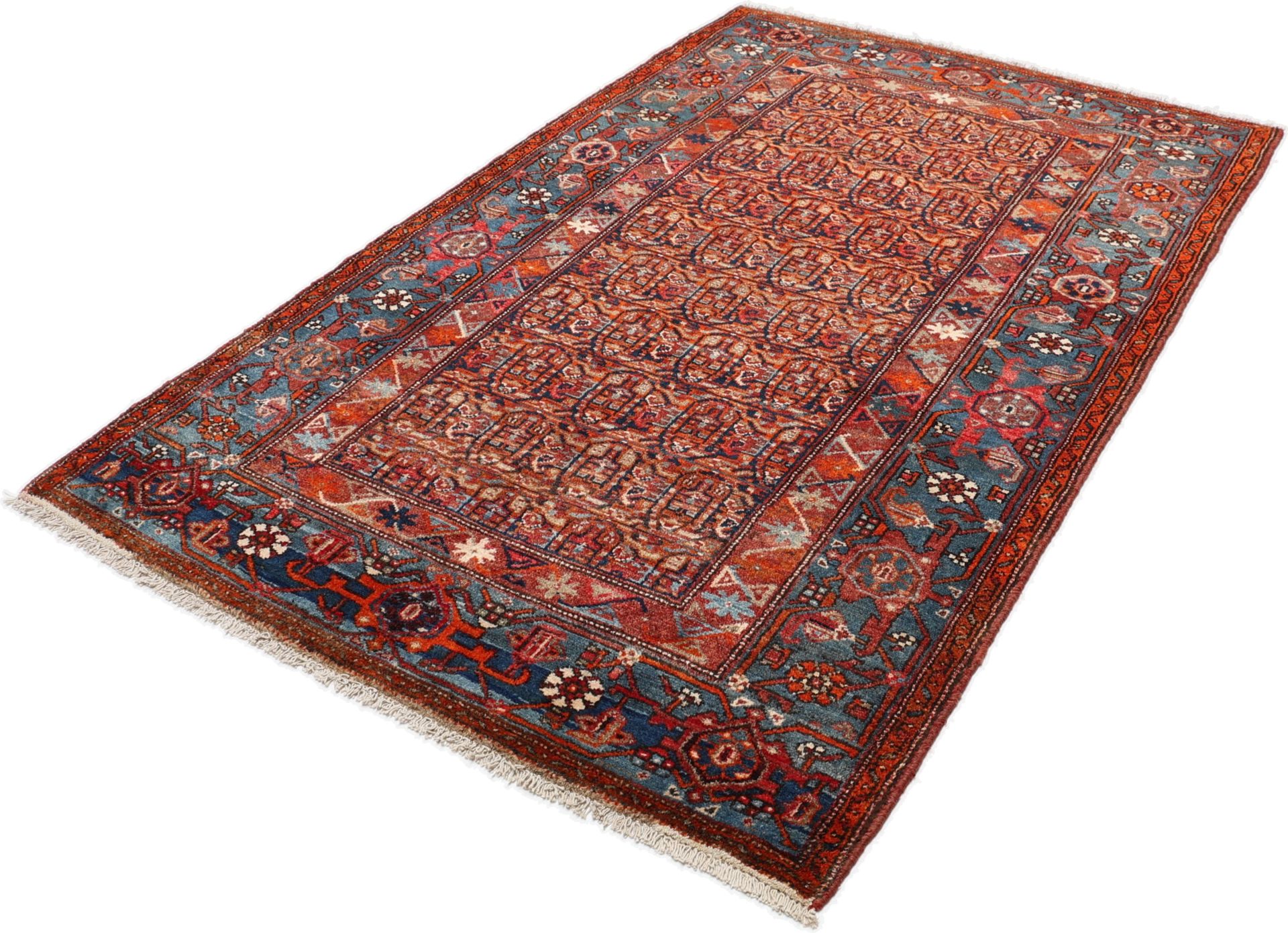 Bijar Perserteppich aus Iran, 128 × 200 cm