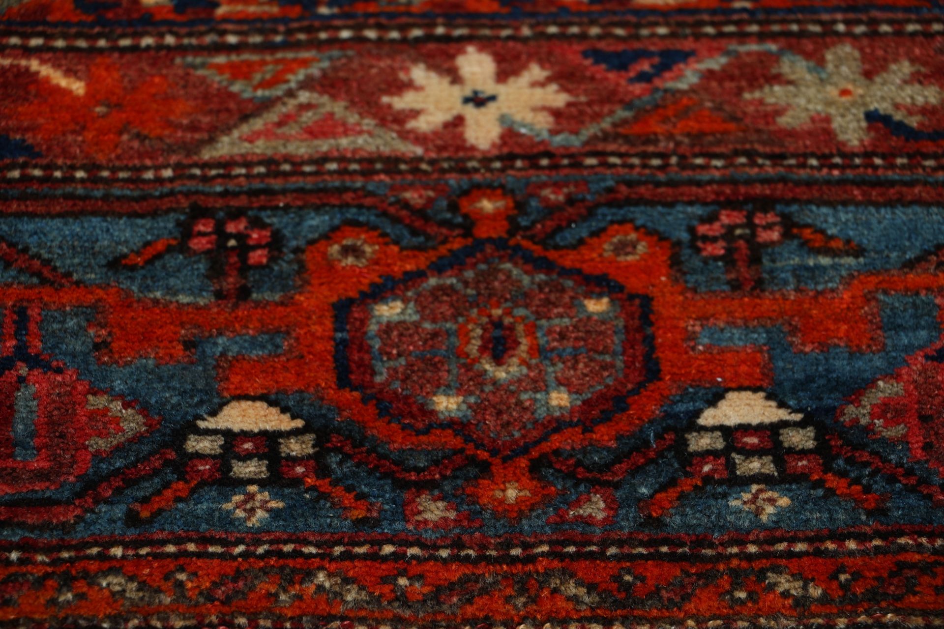 Bijar Perserteppich aus Iran, 128 × 200 cm