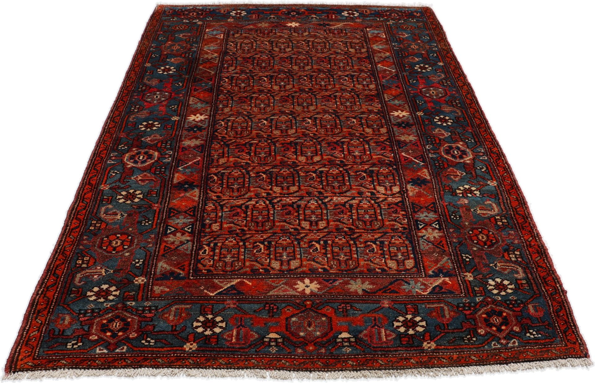 Bijar Perserteppich aus Iran, 128 × 200 cm