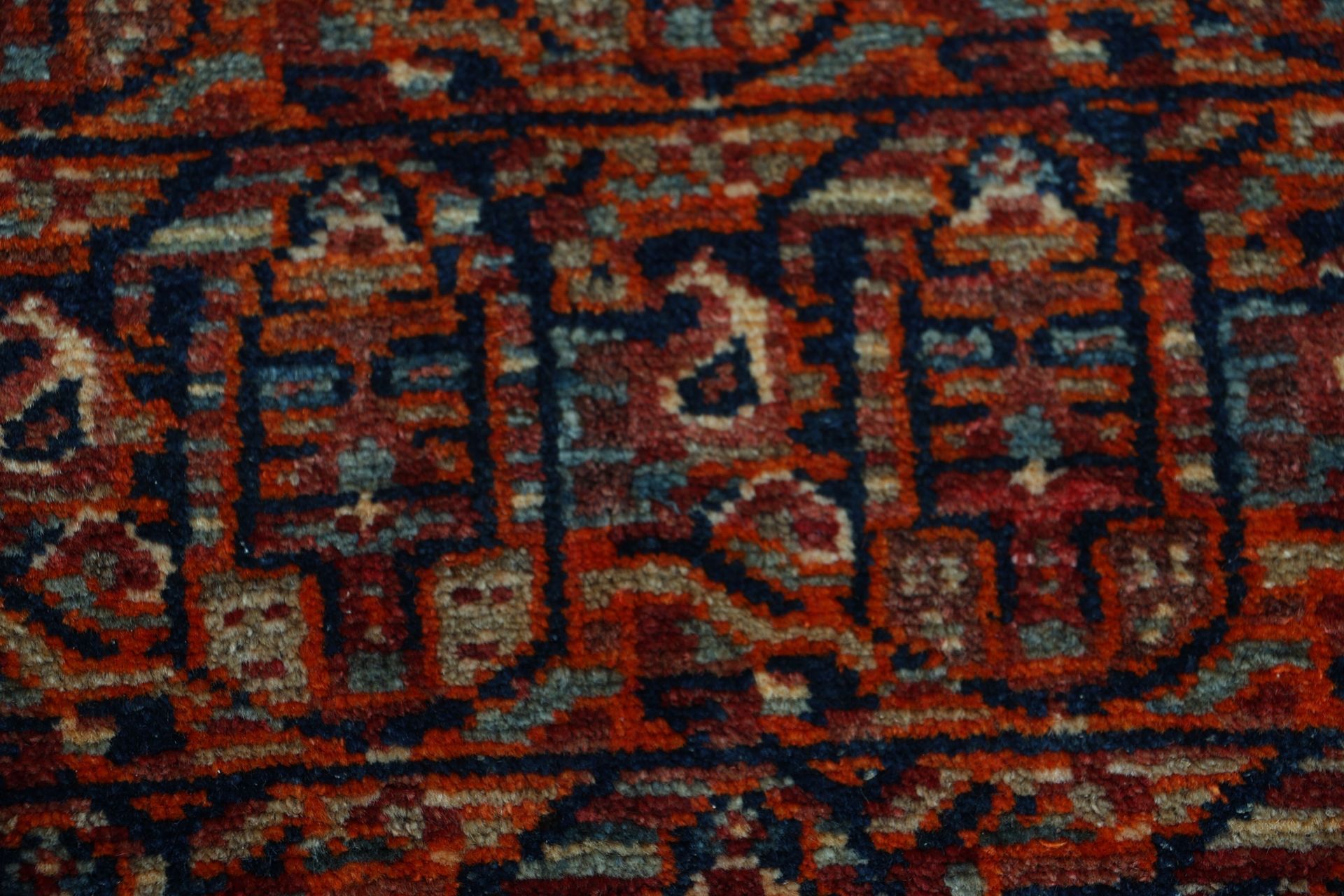 Bijar Perserteppich aus Iran, 128 × 200 cm