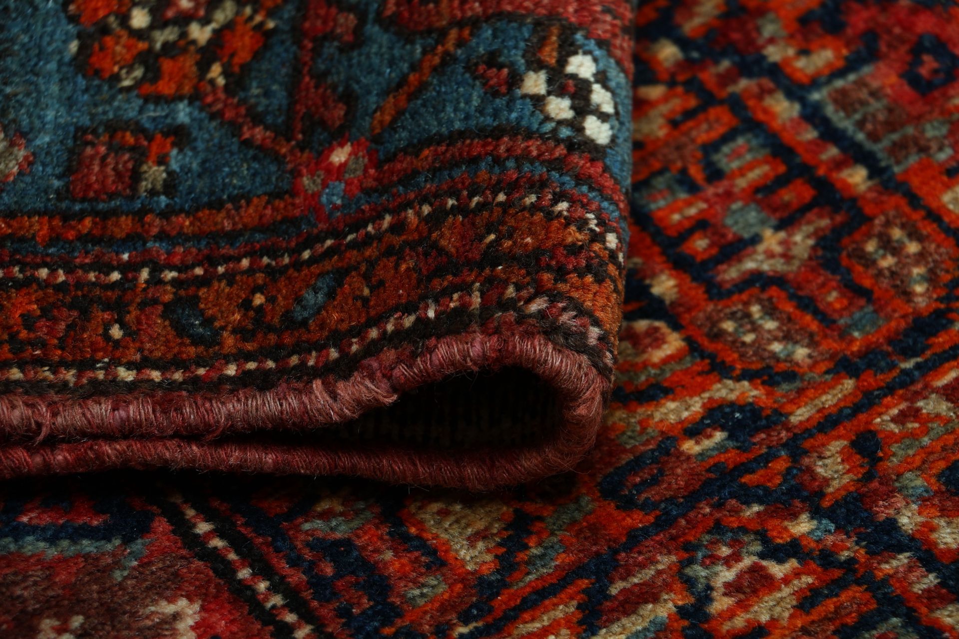 Bijar Perserteppich aus Iran, 128 × 200 cm