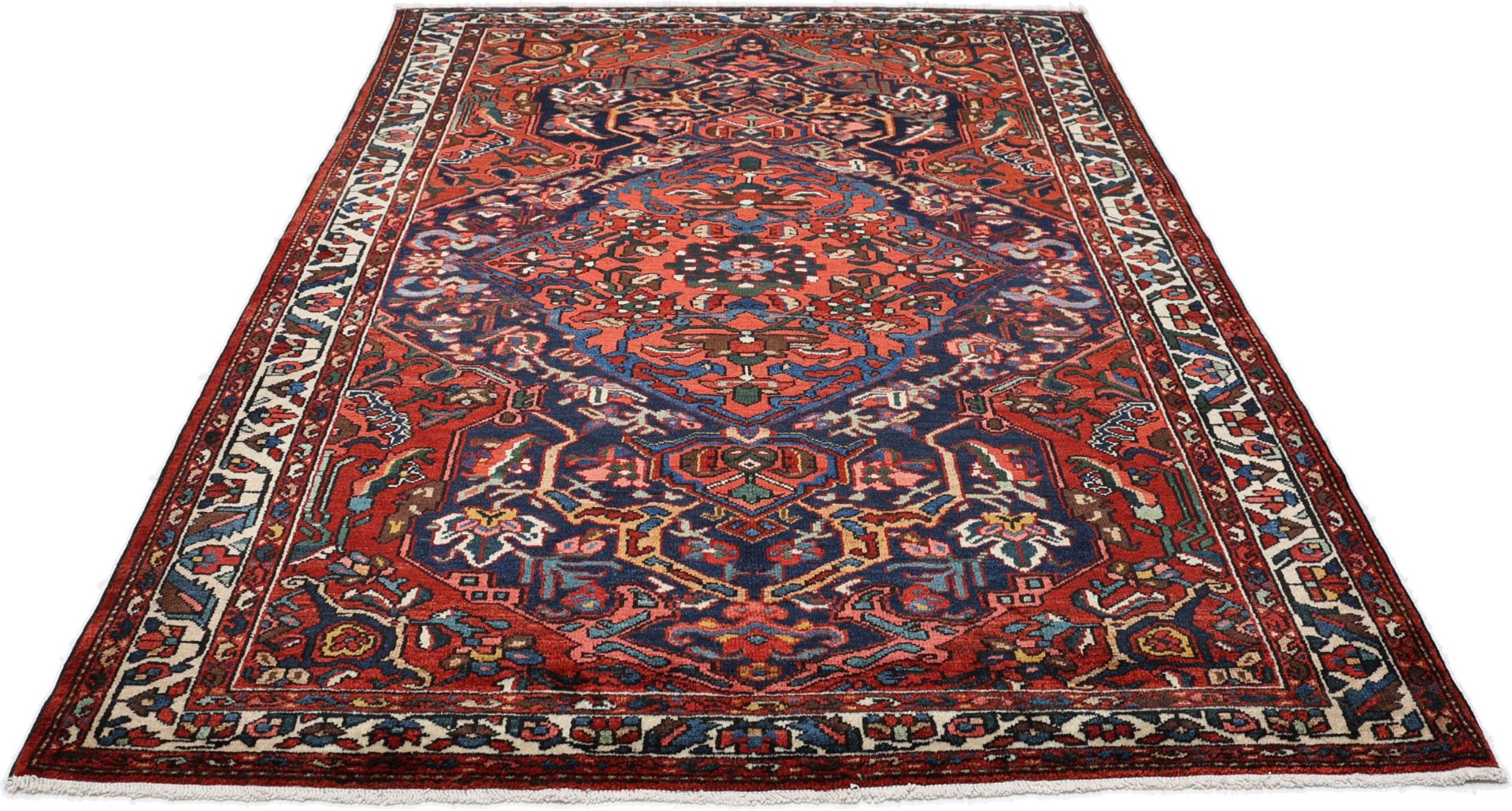 Bakhtiari Perserteppich aus Iran, 150 × 214 cm